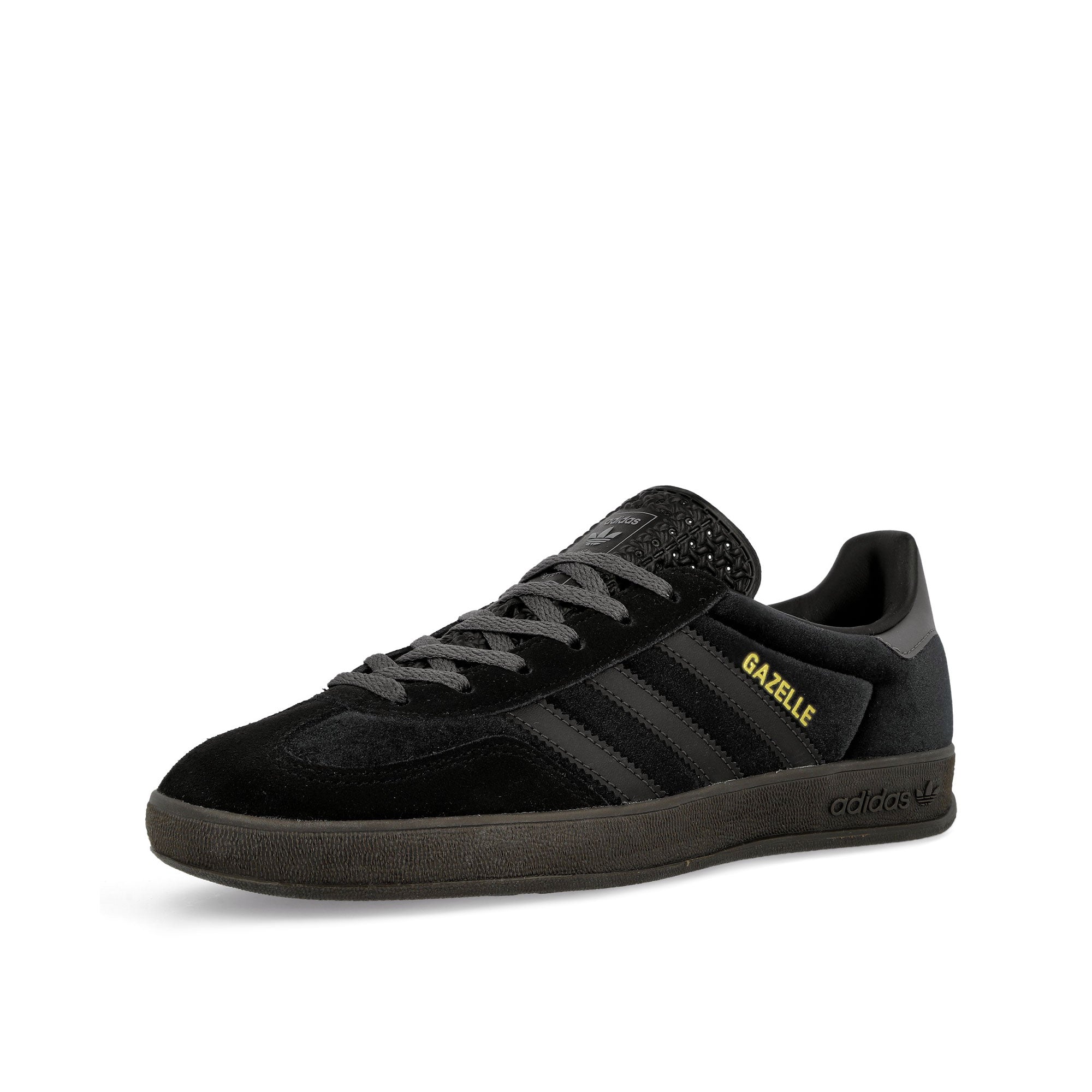 adidas Gazelle Indoor W Core Black / Carbon / Grey Five Low Top Sneakers Close Up | Overkill
