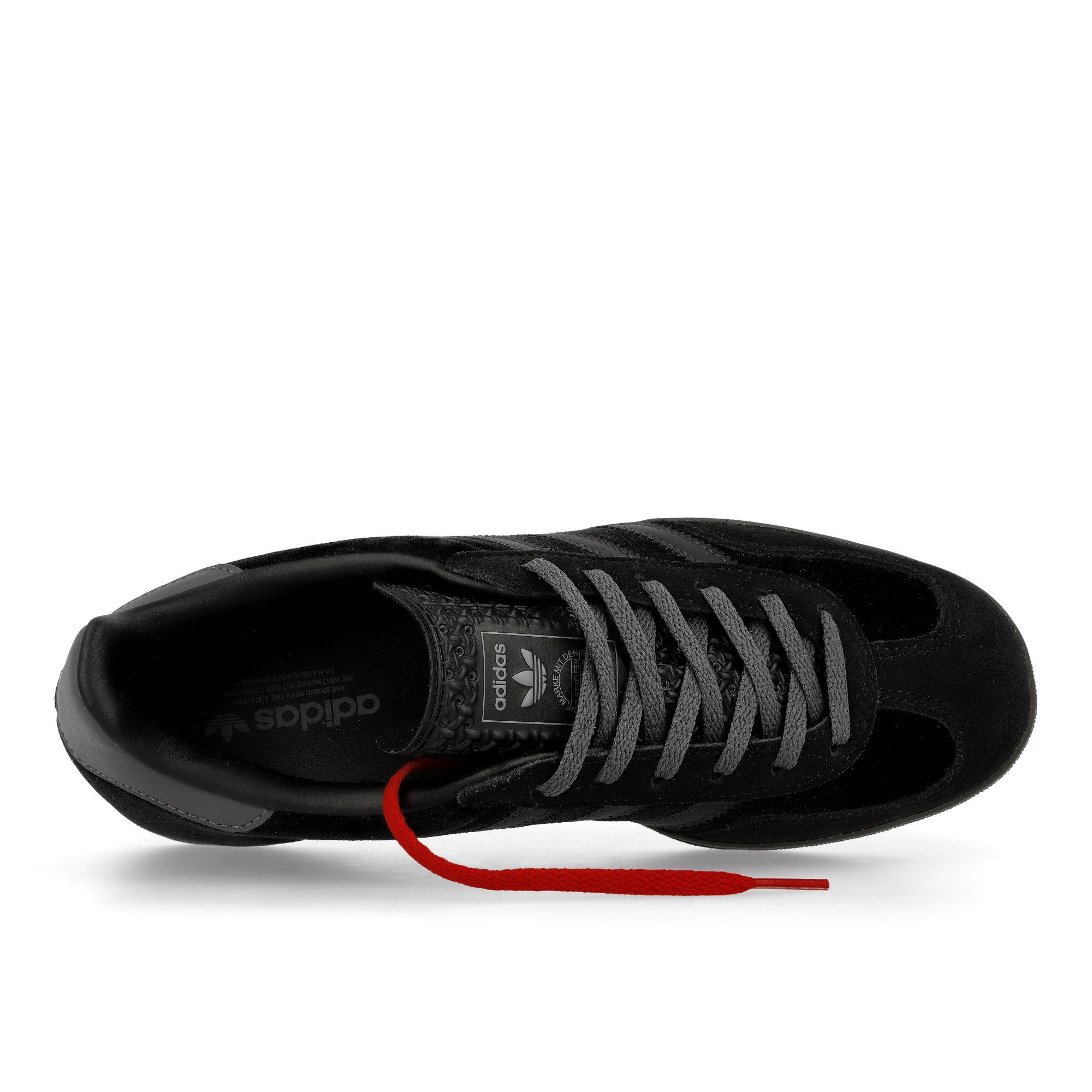 adidas Gazelle Indoor W Core Black / Carbon / Grey Five Low Top Sneakers Detailfoto | Overkill