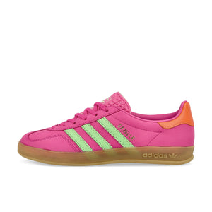 adidas Gazelle Indoor W Semi Lucid Fuchsia / Semi Green Spark / Signal Coral Low Top Sneakers JI2718 | Overkill
