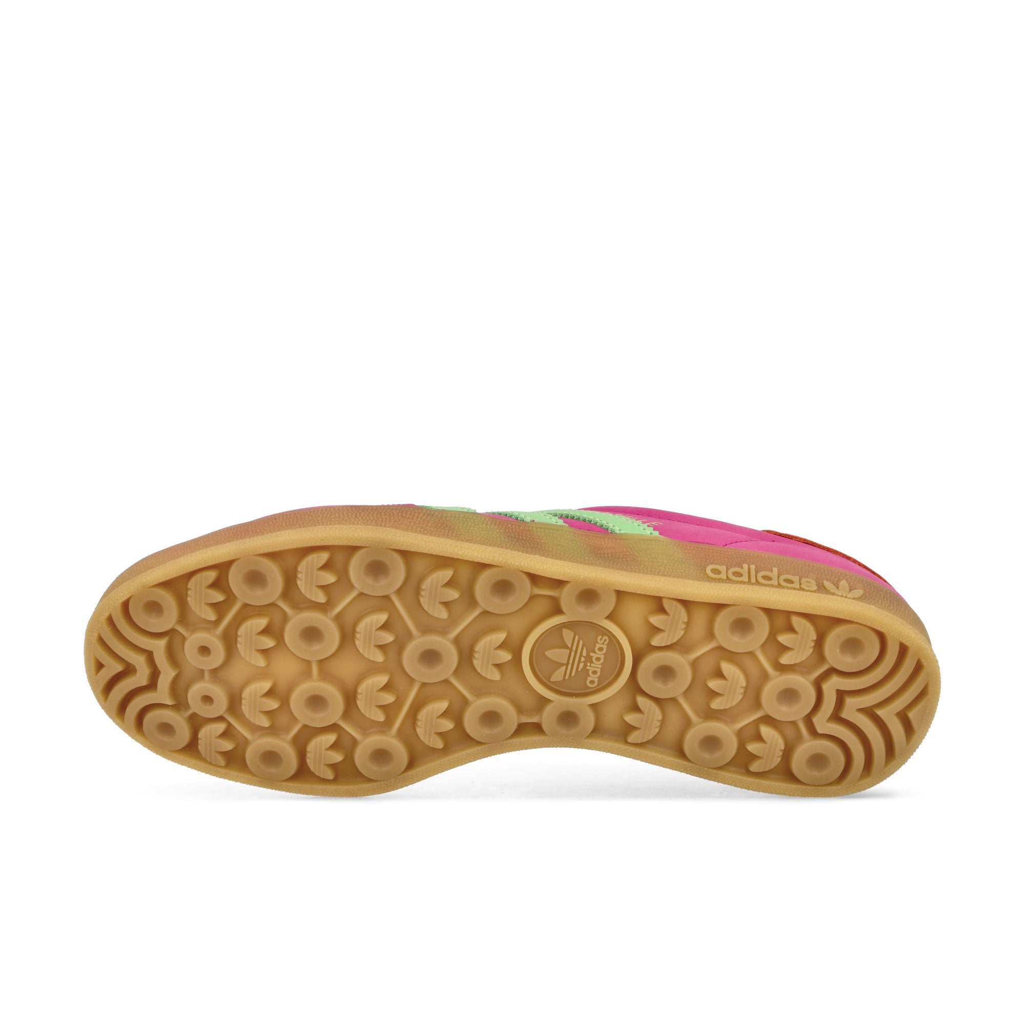 adidas Gazelle Indoor W Semi Lucid Fuchsia / Semi Green Spark / Signal Coral Low Top Sneakers Detail View 1 | Overkill