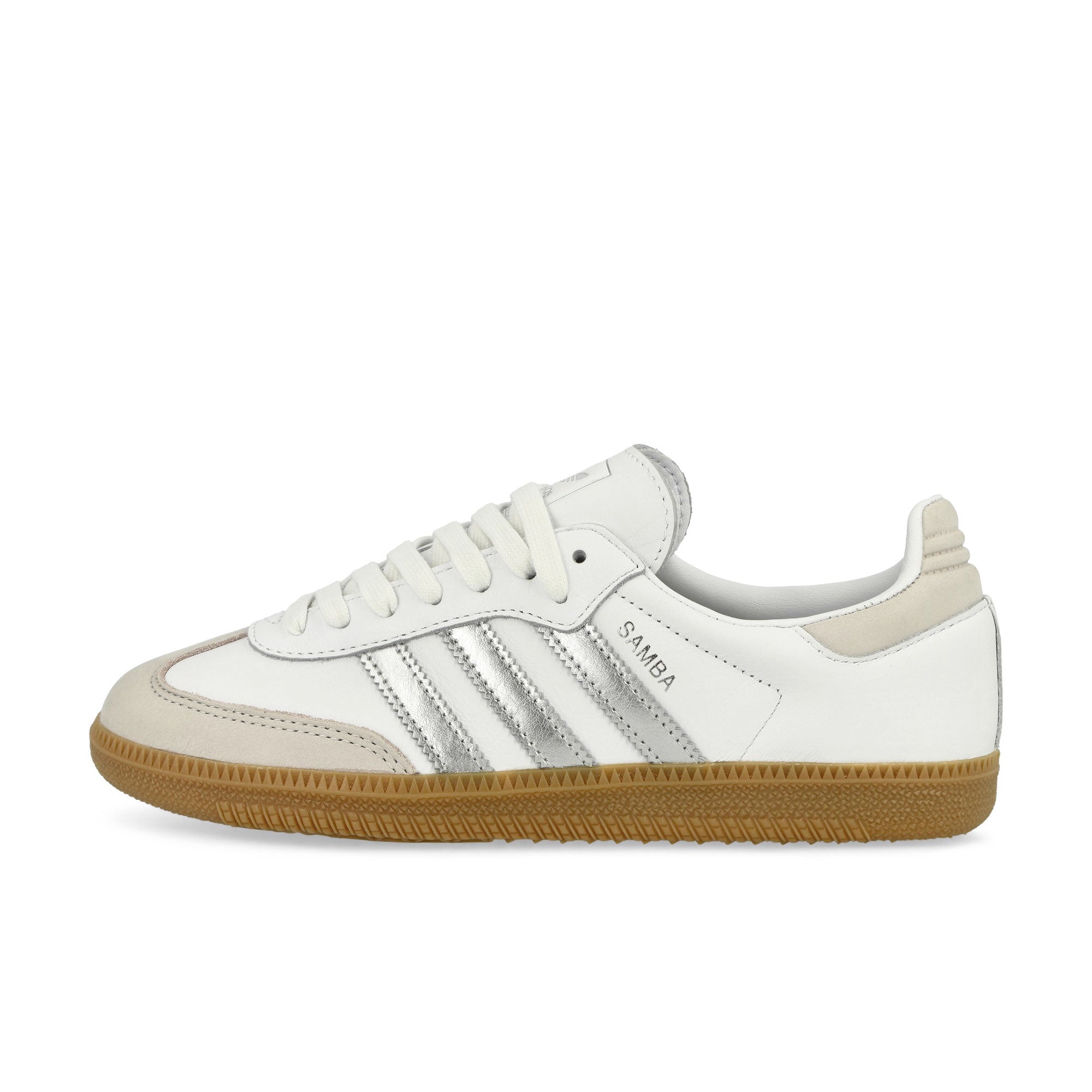 adidas Samba OG W Footwear White / Silver Metallic / Grey One Low Top Sneakers JI2725 | Overkill
