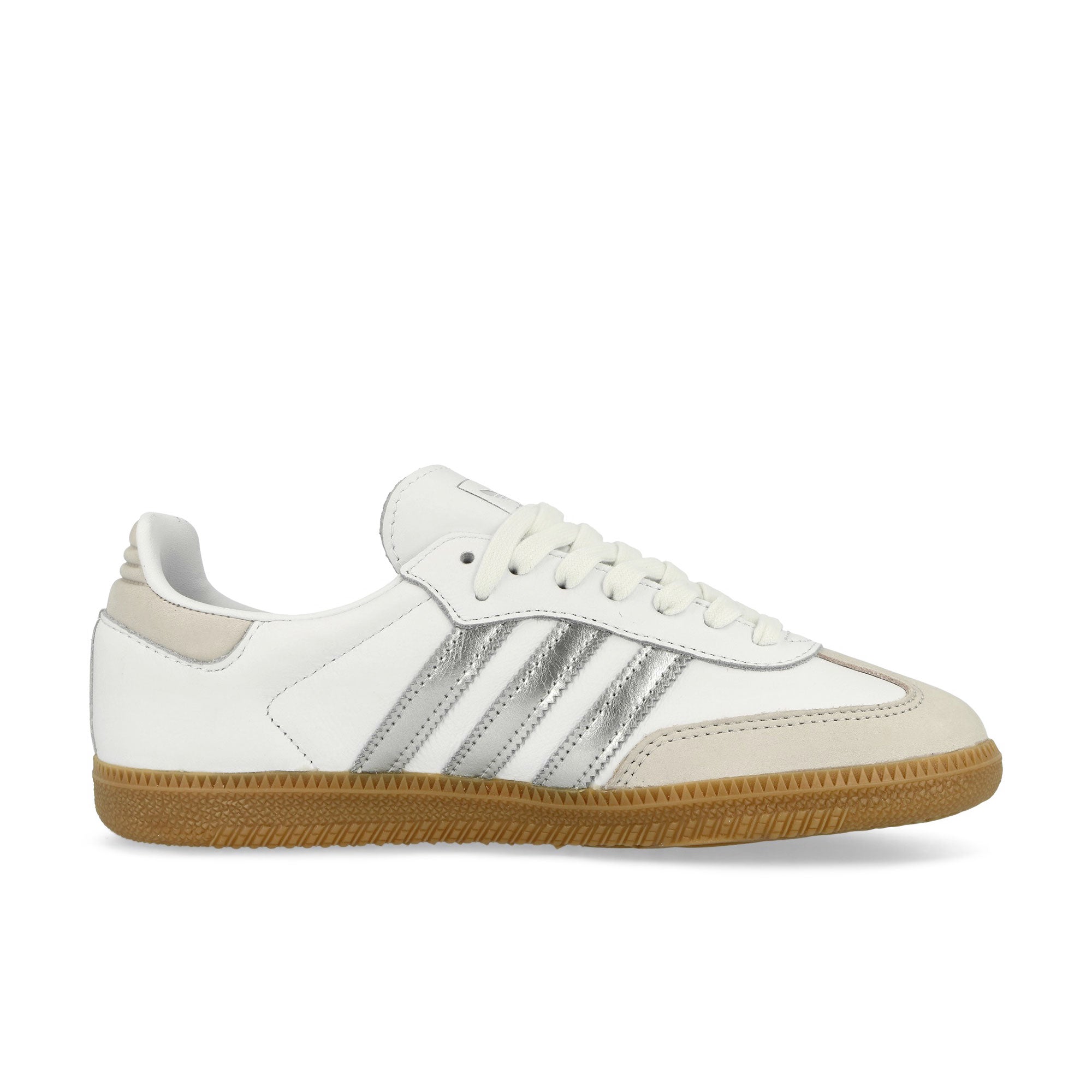 adidas Samba OG W Footwear White / Silver Metallic / Grey One Low Top Sneakers Silhouette | Overkill