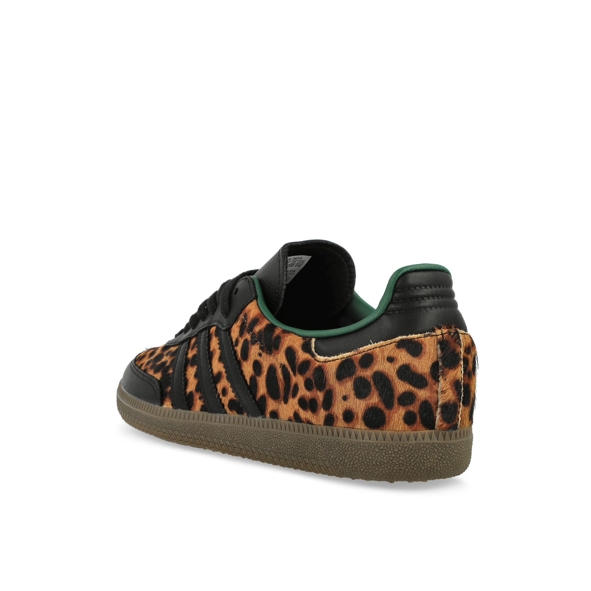 adidas Samba OG W Core Black / Collegiate Green / Cream White Low Top Sneakers Detailfoto | Overkill