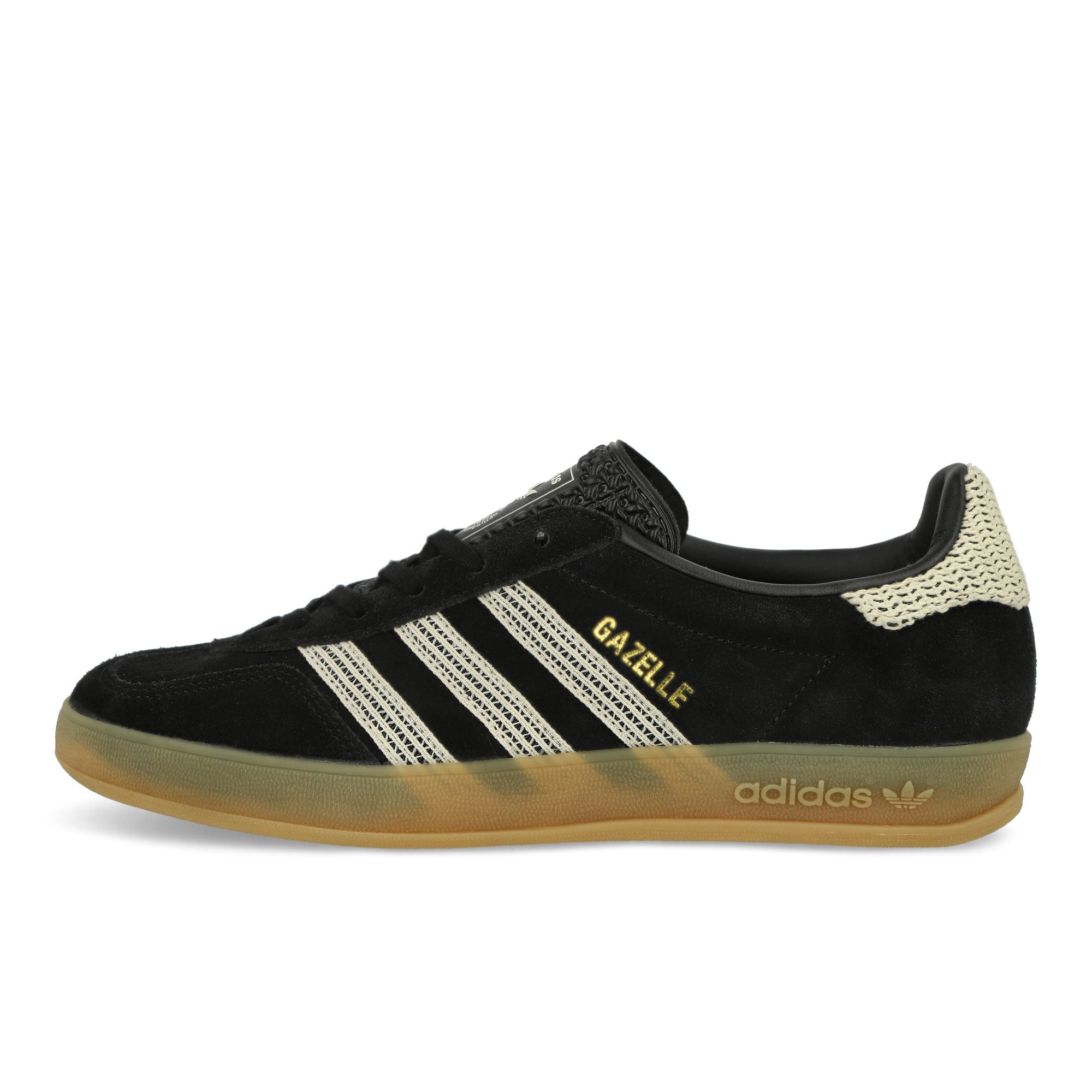 adidas Gazelle Indoor W Black / Wonder White / Gum3 Low Top Sneakers JI2755 | Overkill