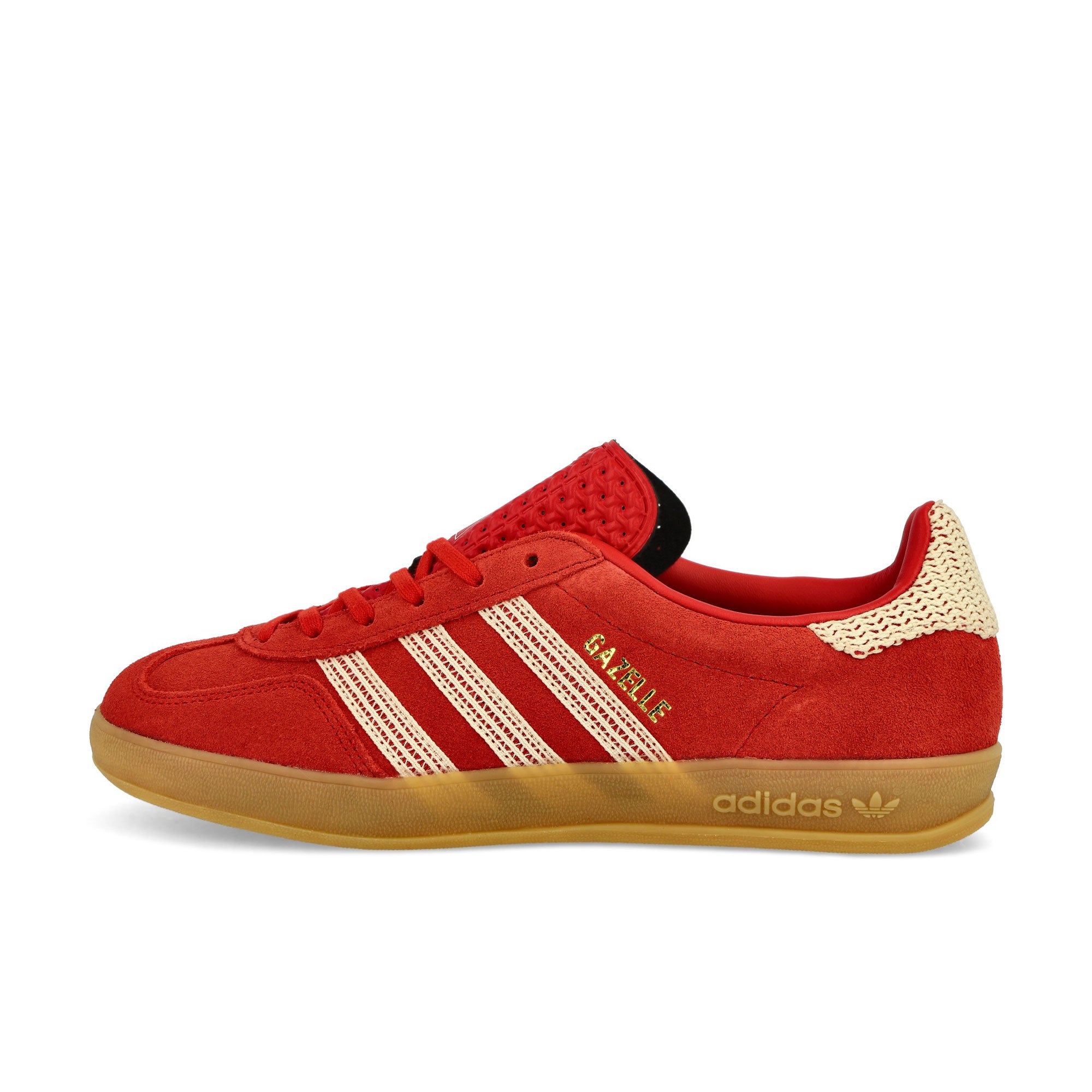 adidas Gazelle Indoor W Better Scarlet / Wonder White / Gum 3 Low Top Sneakers JI2756 | Overkill