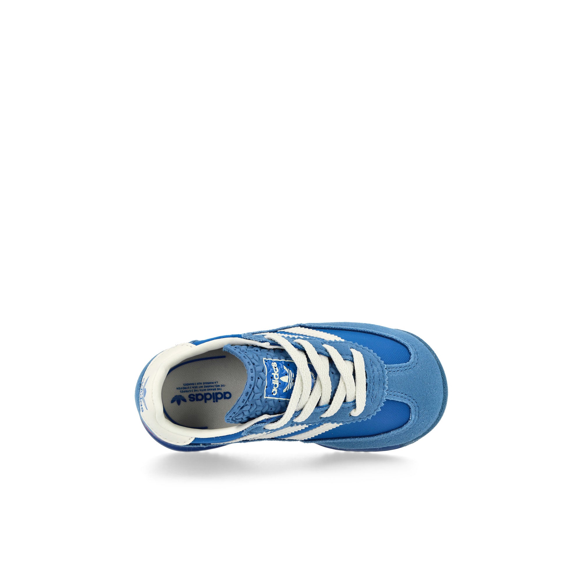 adidas SL 72 RS EL I Blue / Core White / Better Scarlet Low Top Sneakers Detailfoto | Overkill