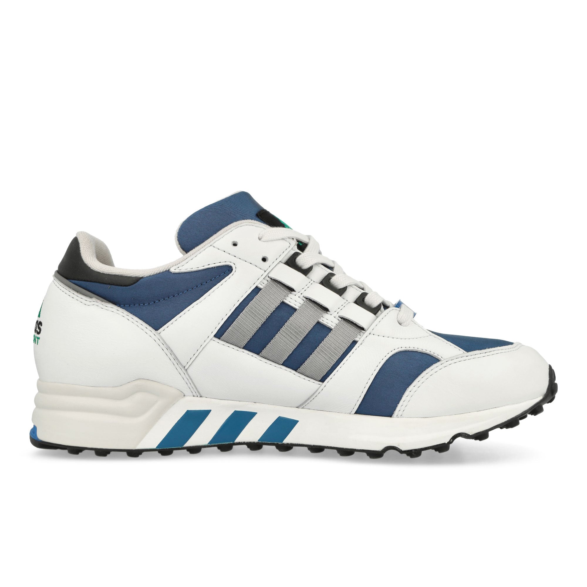 adidas Equipment Cushion 93 Equipment Blue / Core Black / Crystal White Low Top Sneakers Silhouette | Overkill