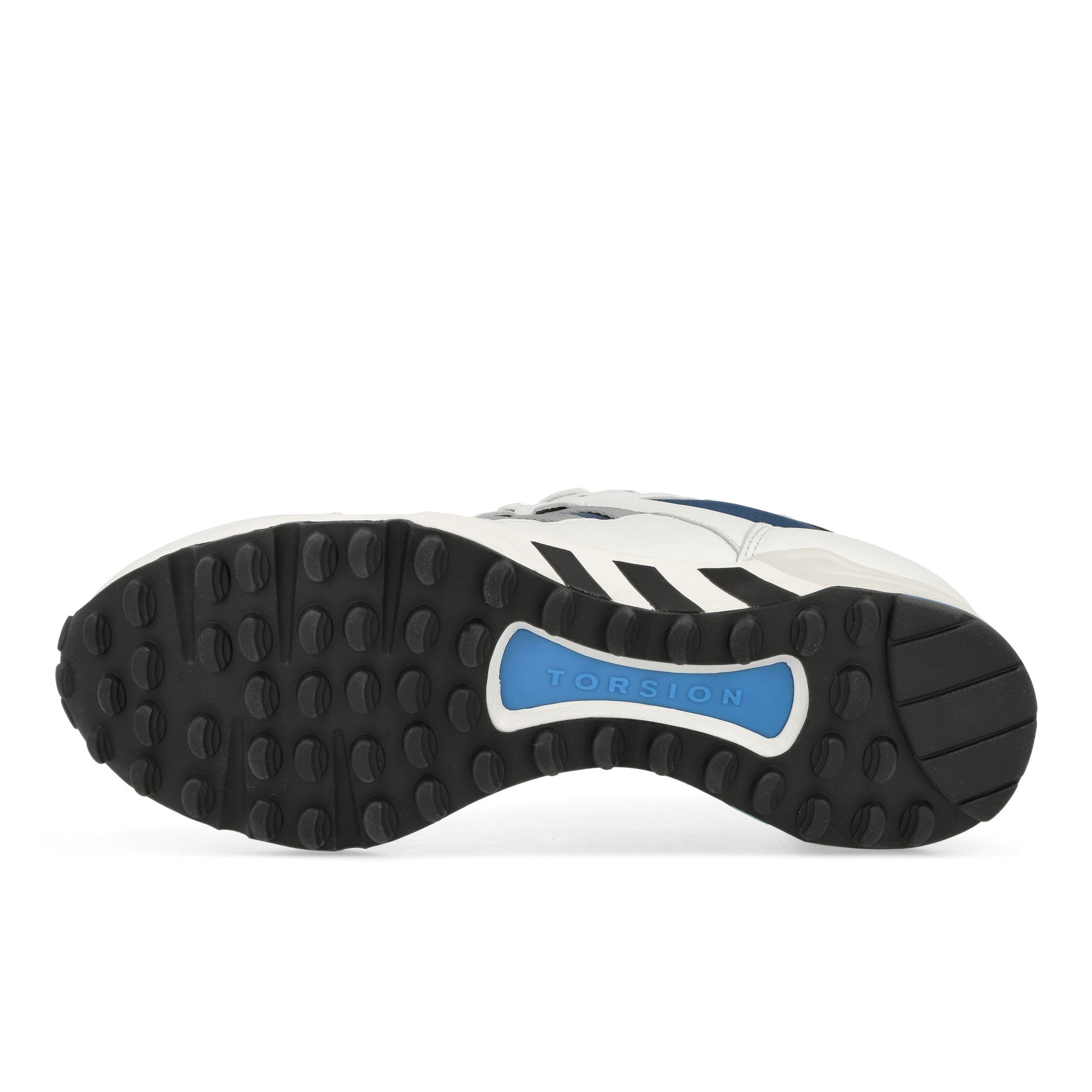 adidas Equipment Cushion 93 Equipment Blue / Core Black / Crystal White Low Top Sneakers Detail View 1 | Overkill