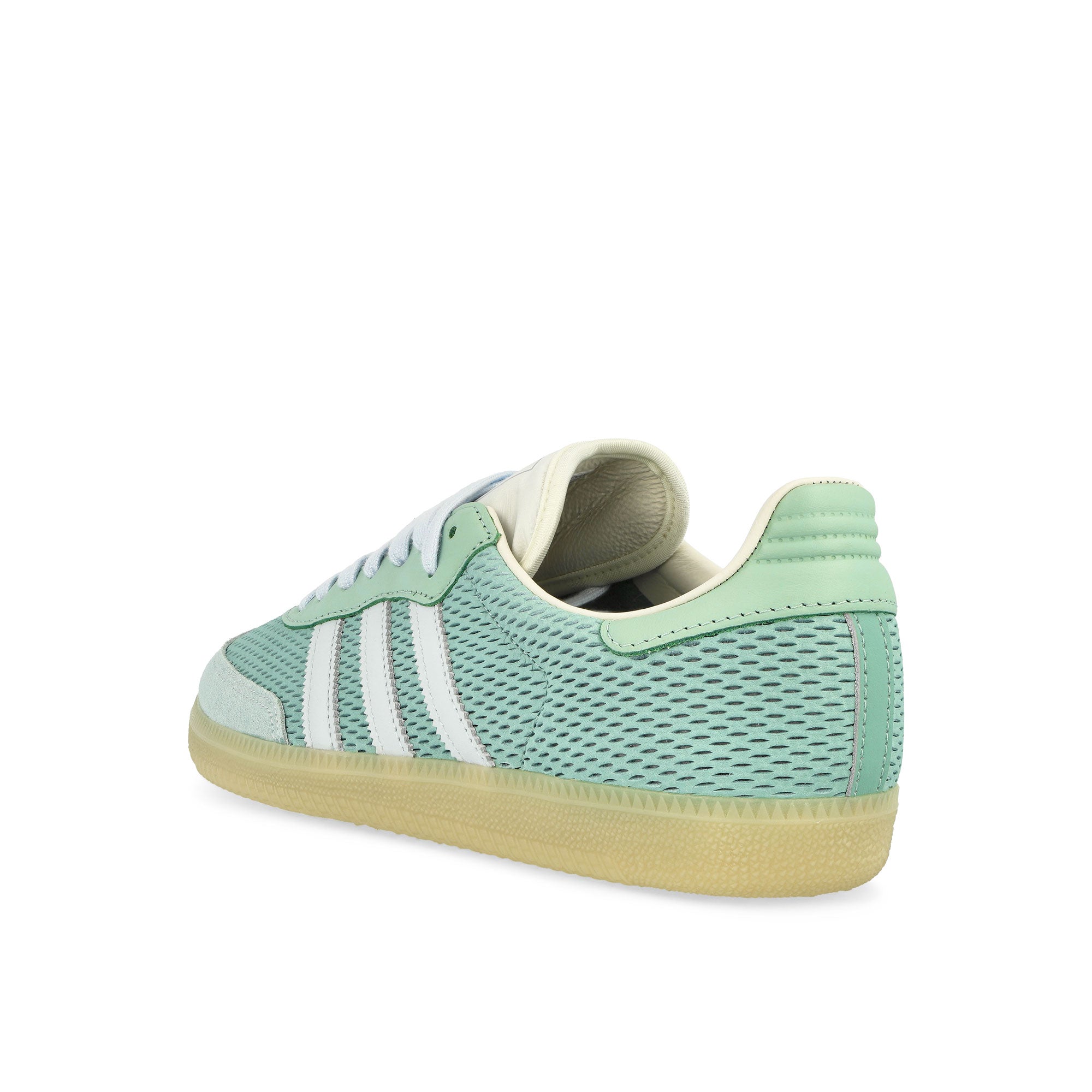 adidas Samba OG Hazy Green / Sky Tint / Off White Low Top Sneakers Material | Overkill