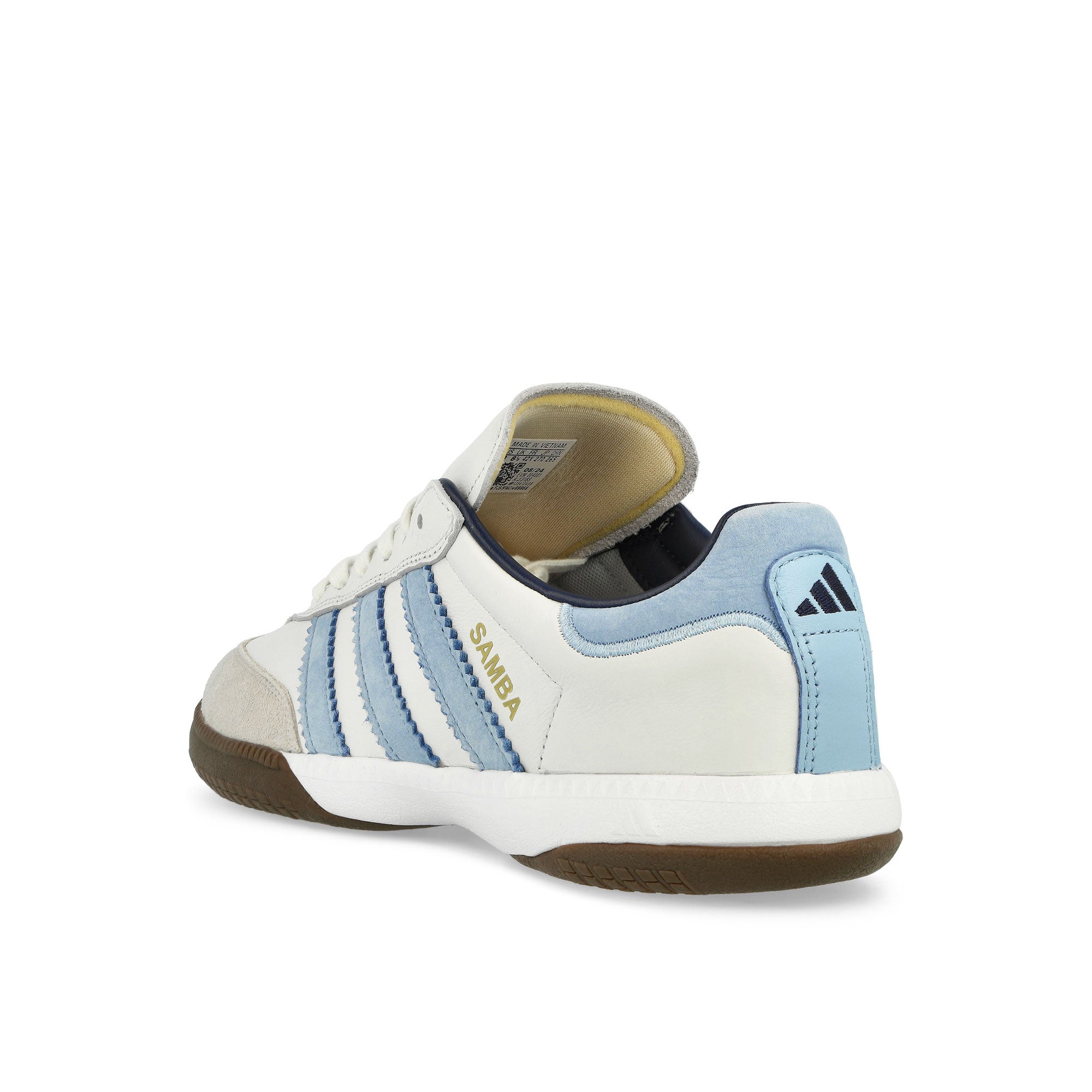 adidas Samba Millenium Footwear White / Clear Sky / Gum 5 Low Top Sneakers Material | Overkill