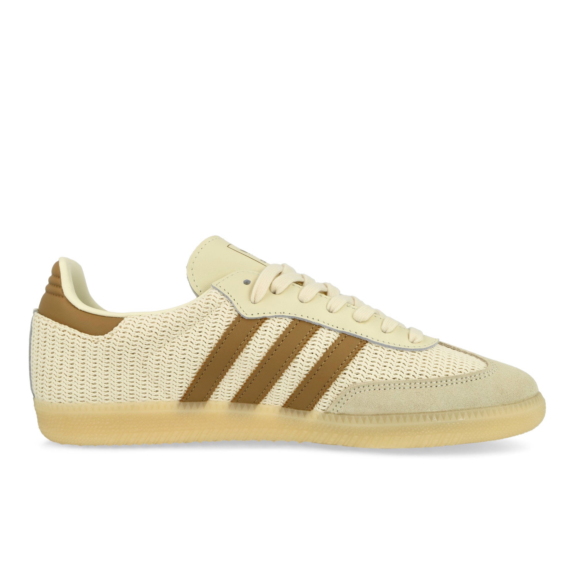 adidas Samba OG Cream White / Cardboard / Crystal Sand Low Top Sneakers Silhouette | Overkill
