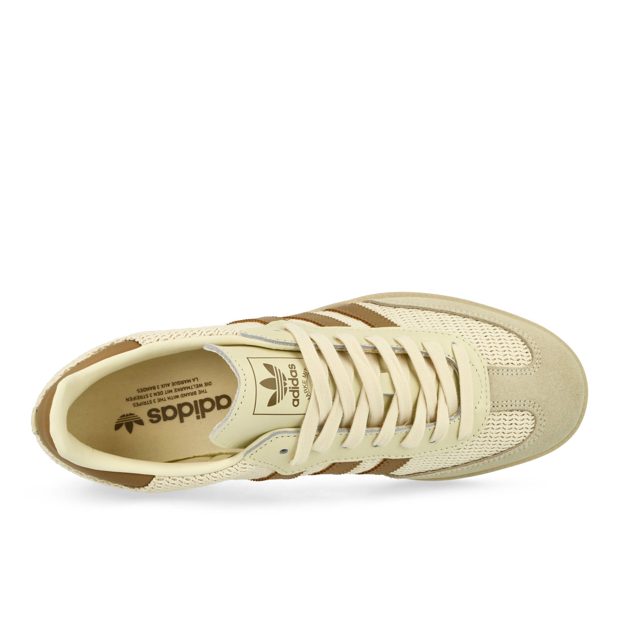 adidas Samba OG Cream White / Cardboard / Crystal Sand Low Top Sneakers Detailfoto | Overkill