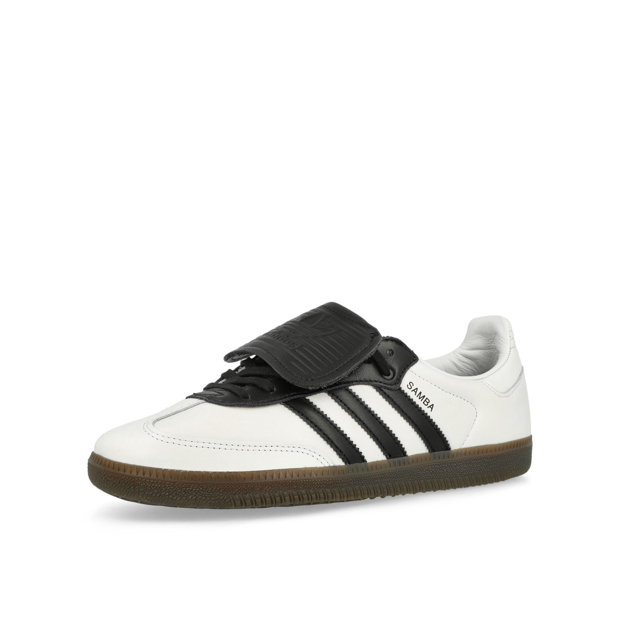 adidas Samba LT Footwear White / Core Black / Gum 5 Low Top Sneakers Close Up | Overkill