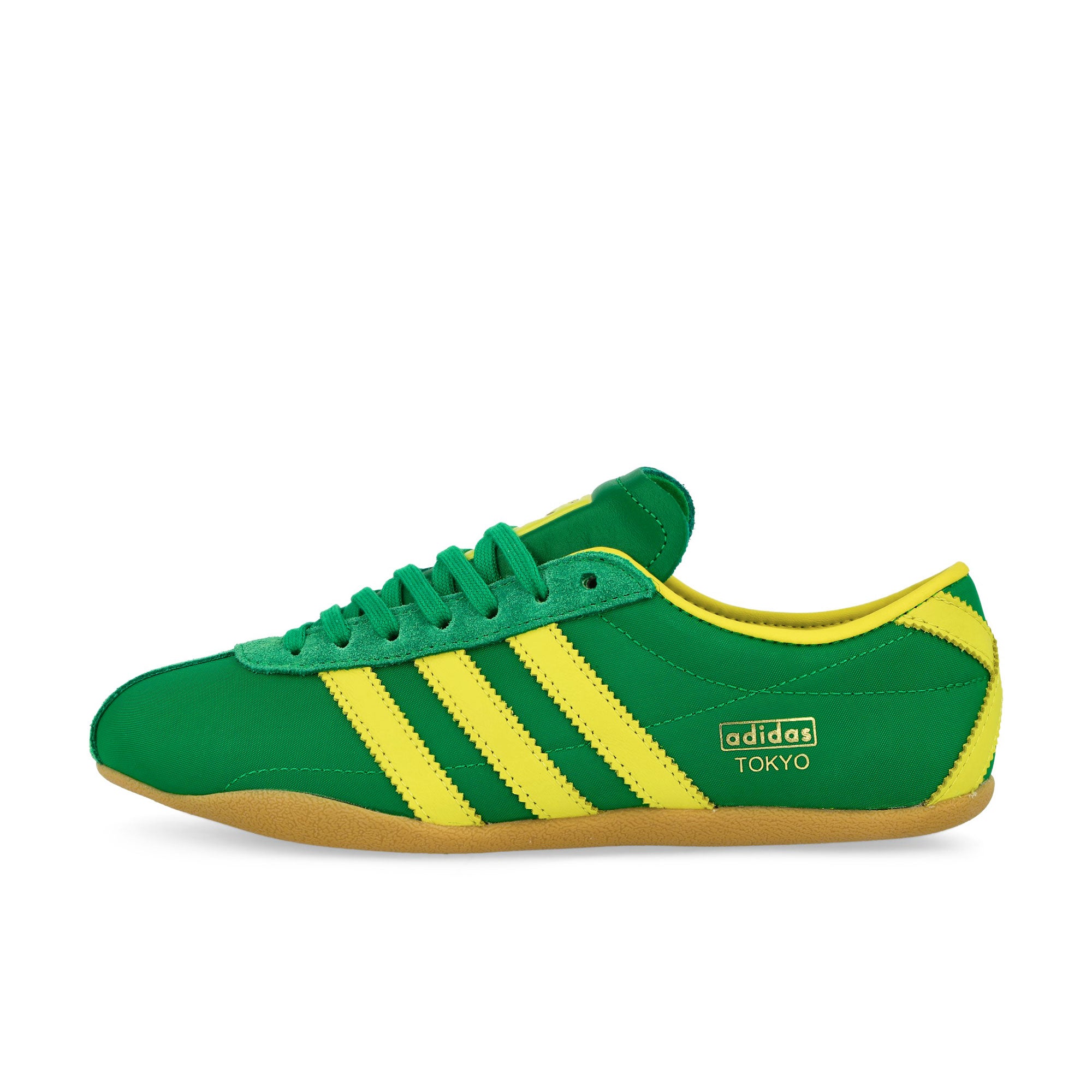 adidas Tokyo W Green / Pure Sulfur / Gold Metallic Low Top Sneakers JI3298 | Overkill