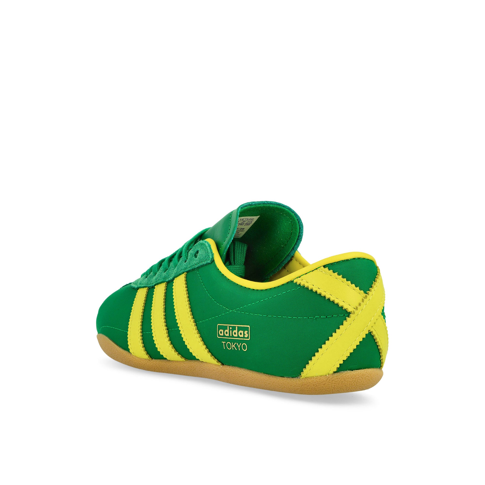 adidas Tokyo W Green / Pure Sulfur / Gold Metallic Low Top Sneakers Material | Overkill