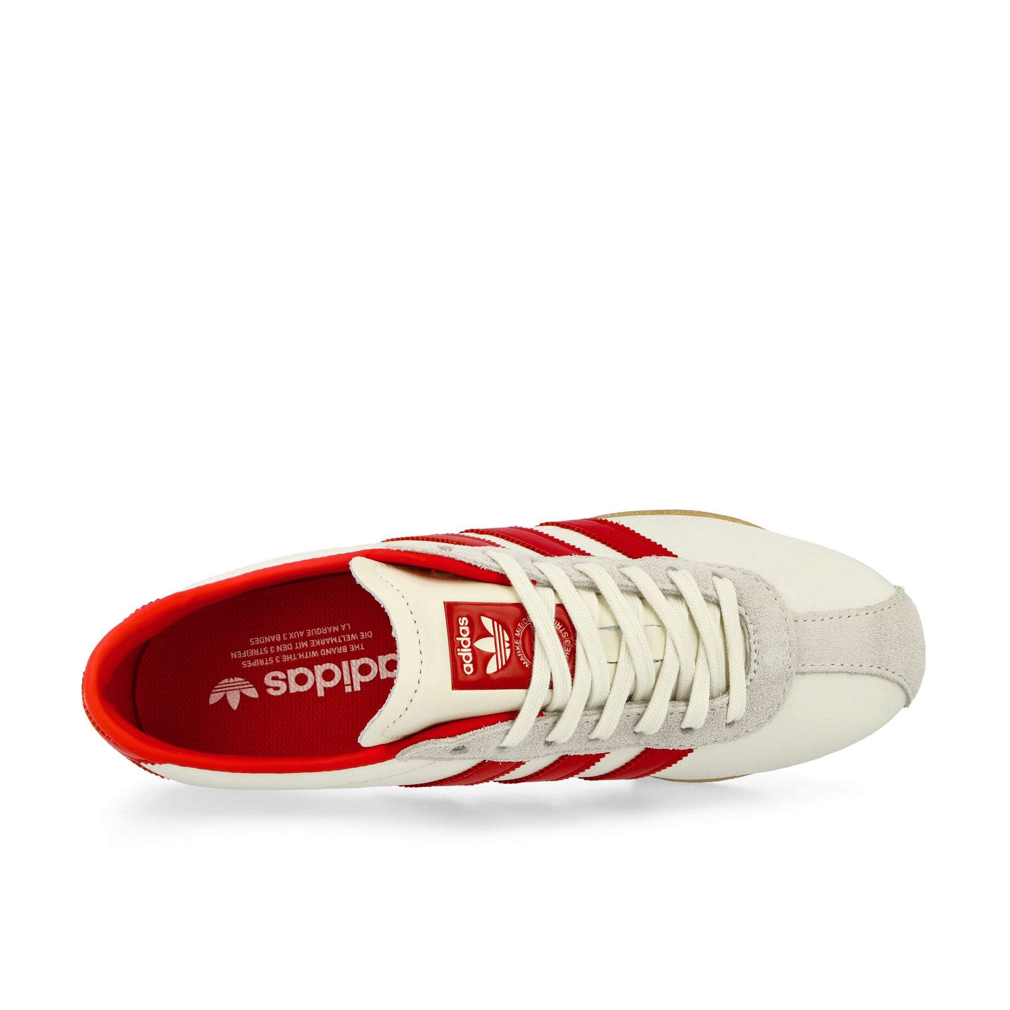 adidas Tokyo W Off White / Better Scarlet / Gum 4 Low Top Sneakers Detailfoto | Overkill