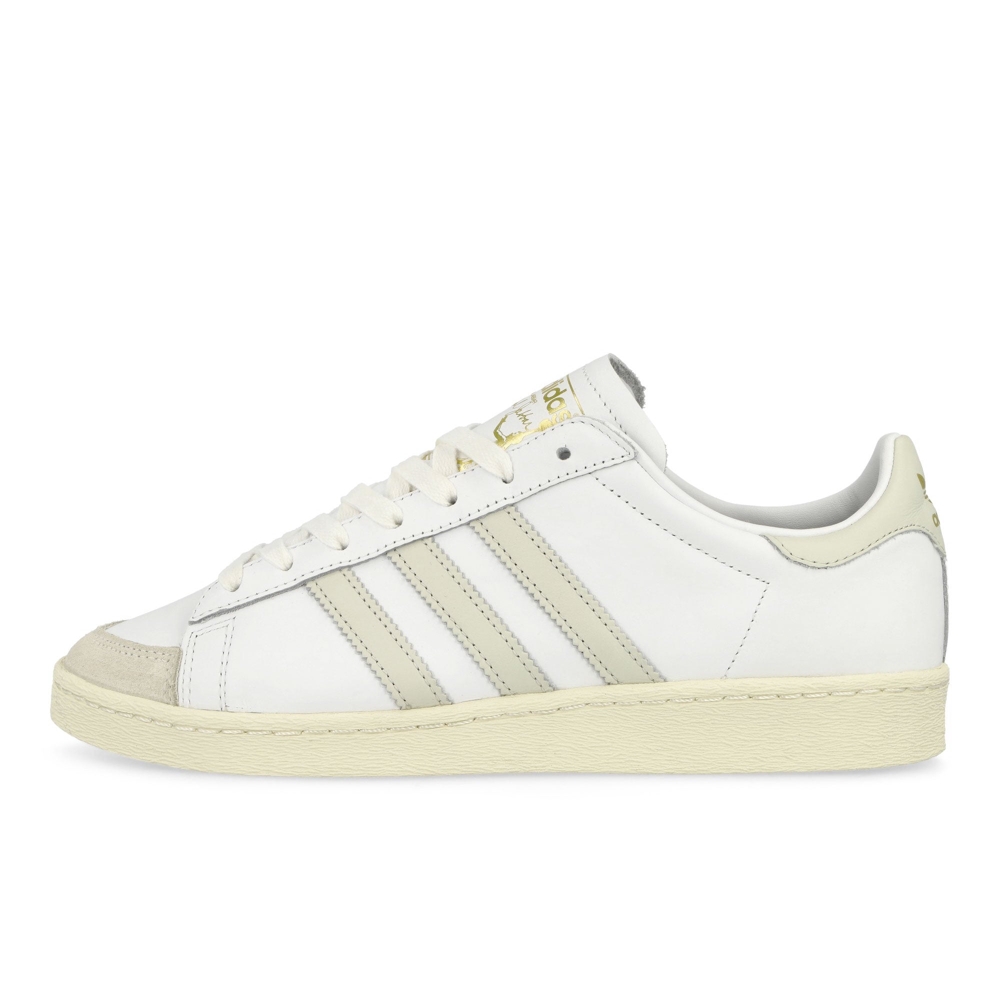 adidas Jabbar Lo Footwear White / Orbit Grey / Cream White Low Top Sneakers JI3425 | Overkill