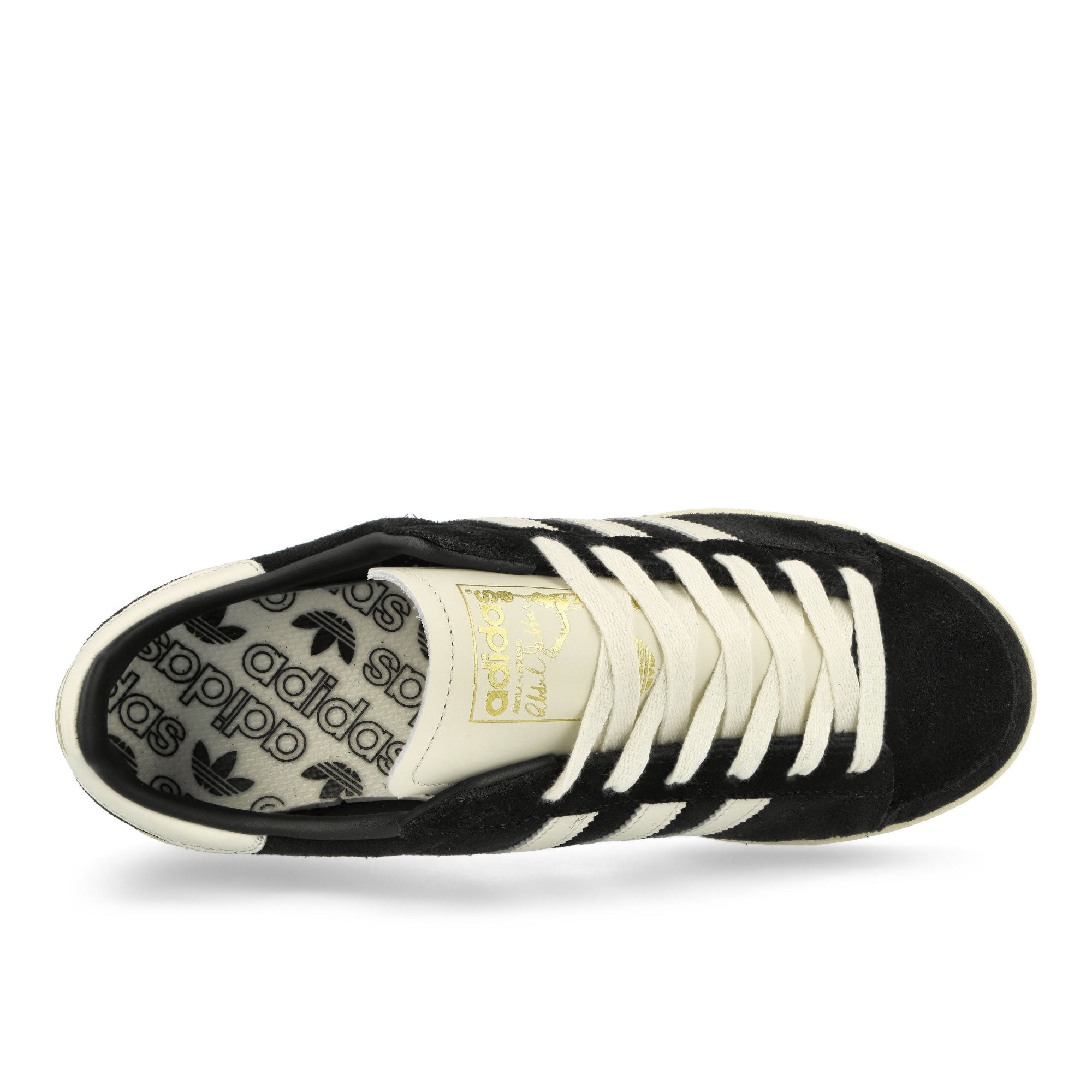 adidas Jabbar Lo Core Black / Cloud White / Off White Low Top Sneakers Detailfoto | Overkill