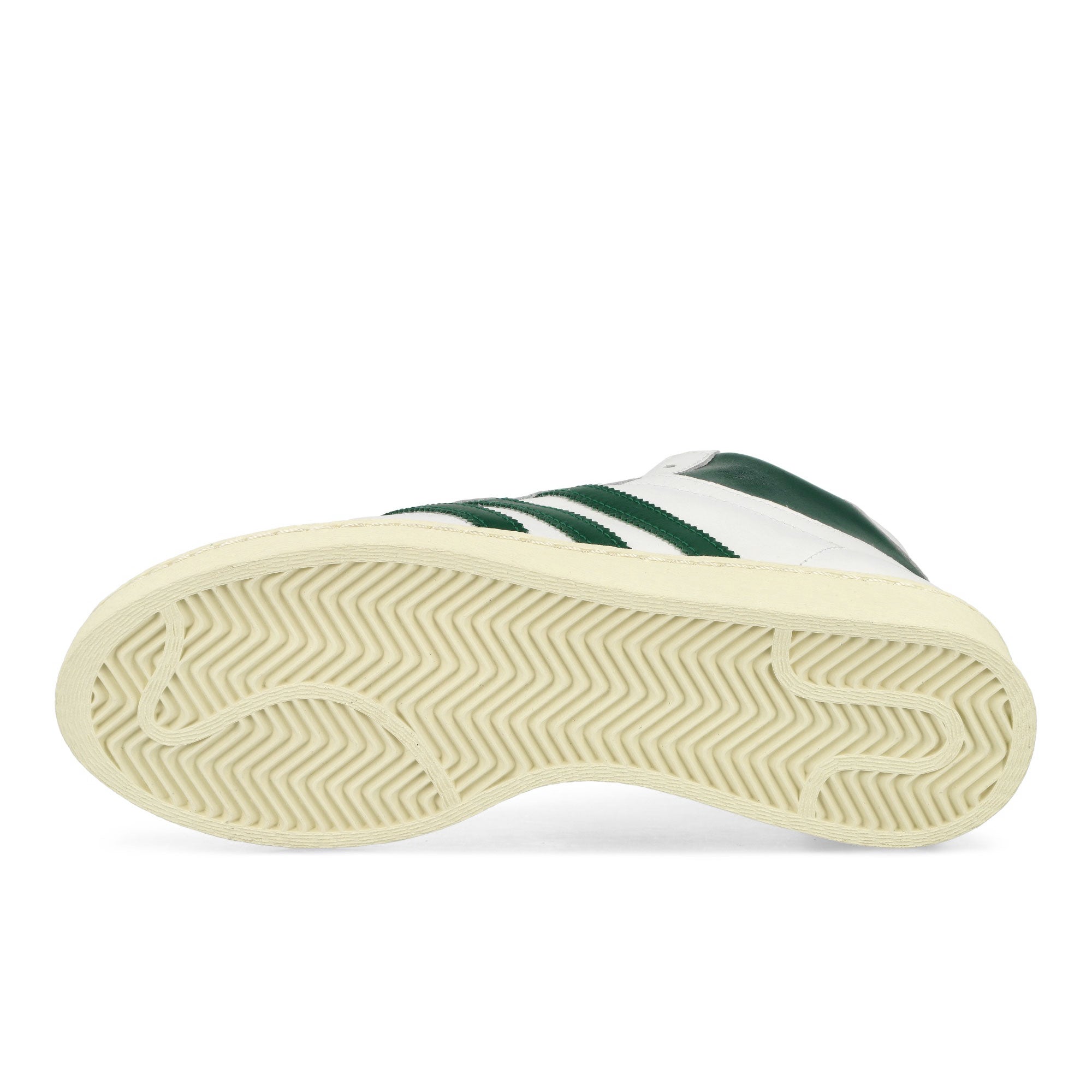 adidas Jabbar Hi Footwear White / Collegiate Green / Off White High Top Sneakers Detail View 1 | Overkill
