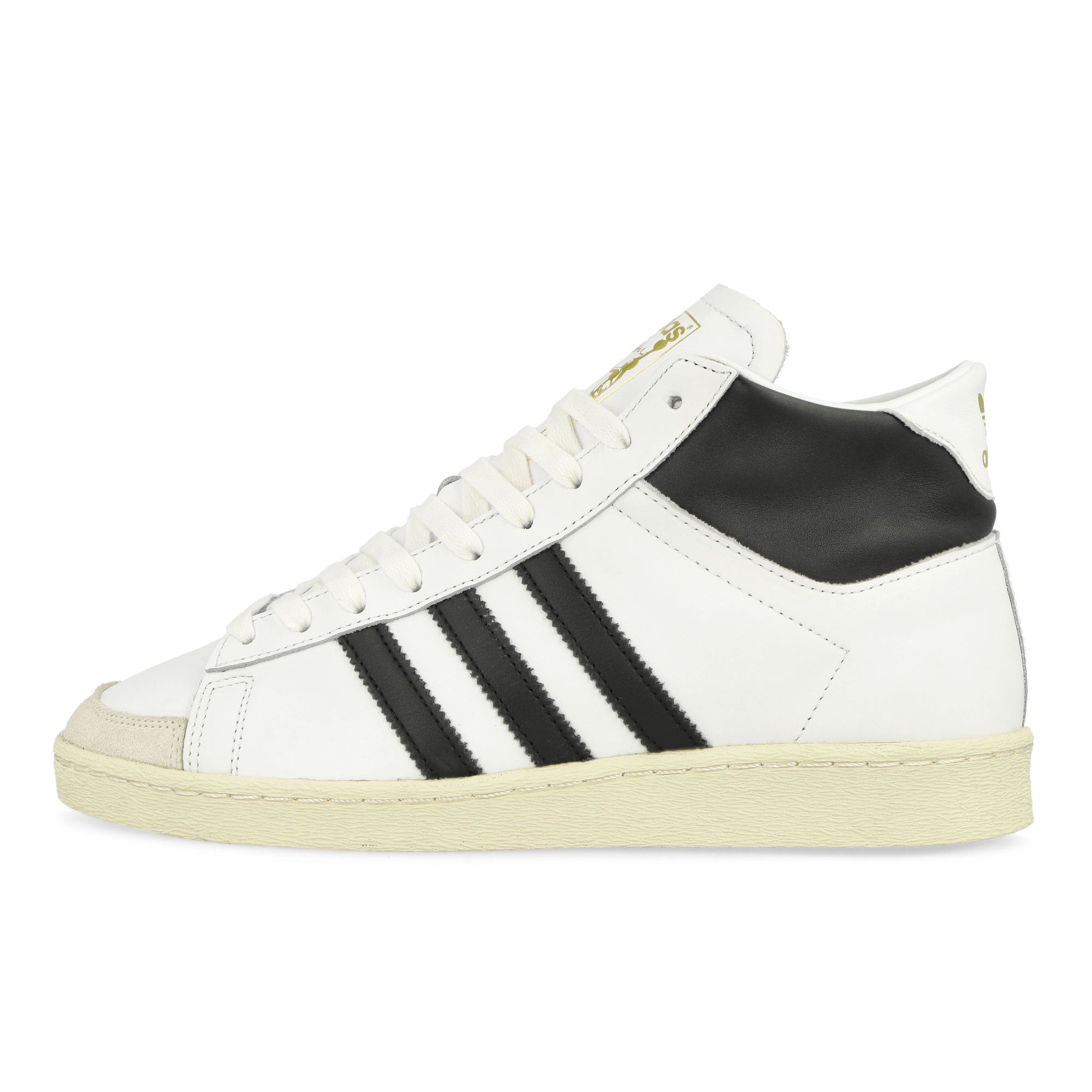 adidas Jabbar HI Footwear White / Core Black / Off White High Top Sneakers JI3445 | Overkill