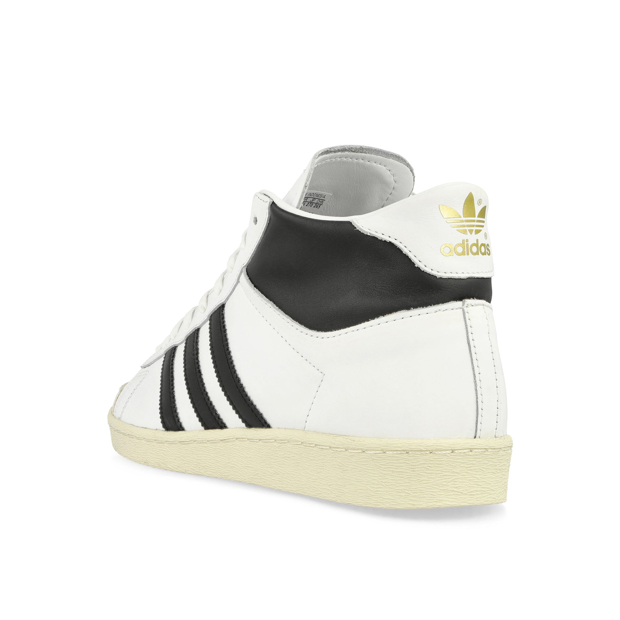 adidas Jabbar HI Footwear White / Core Black / Off White High Top Sneakers Material | Overkill
