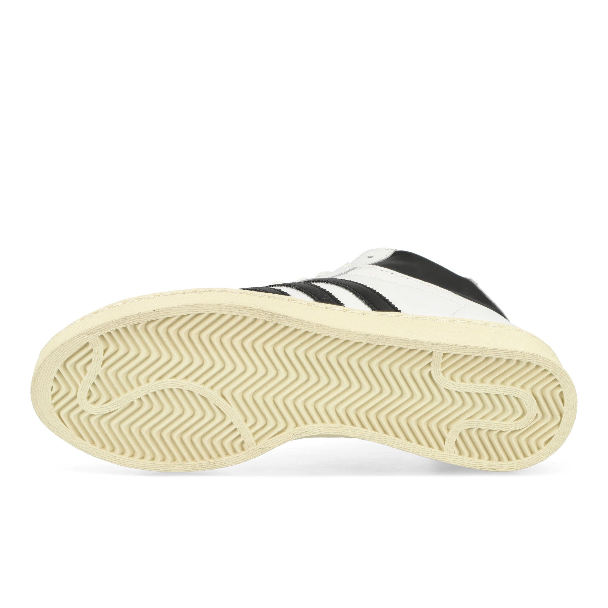 adidas Jabbar HI Footwear White / Core Black / Off White High Top Sneakers Detail View 1 | Overkill