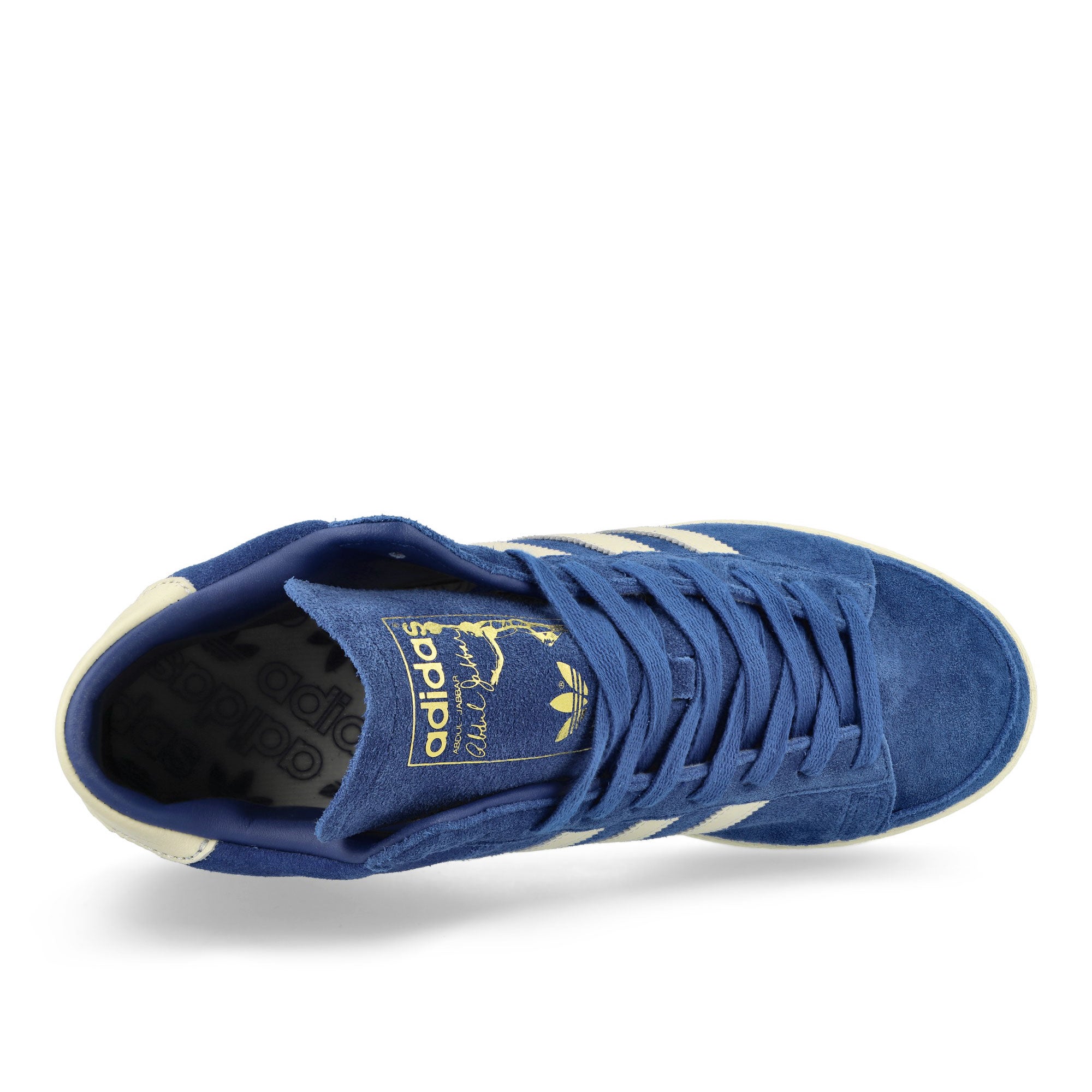 adidas Jabbar Hi Team Royal Blue / Cream White / Off White High Top Sneakers Detailfoto | Overkill