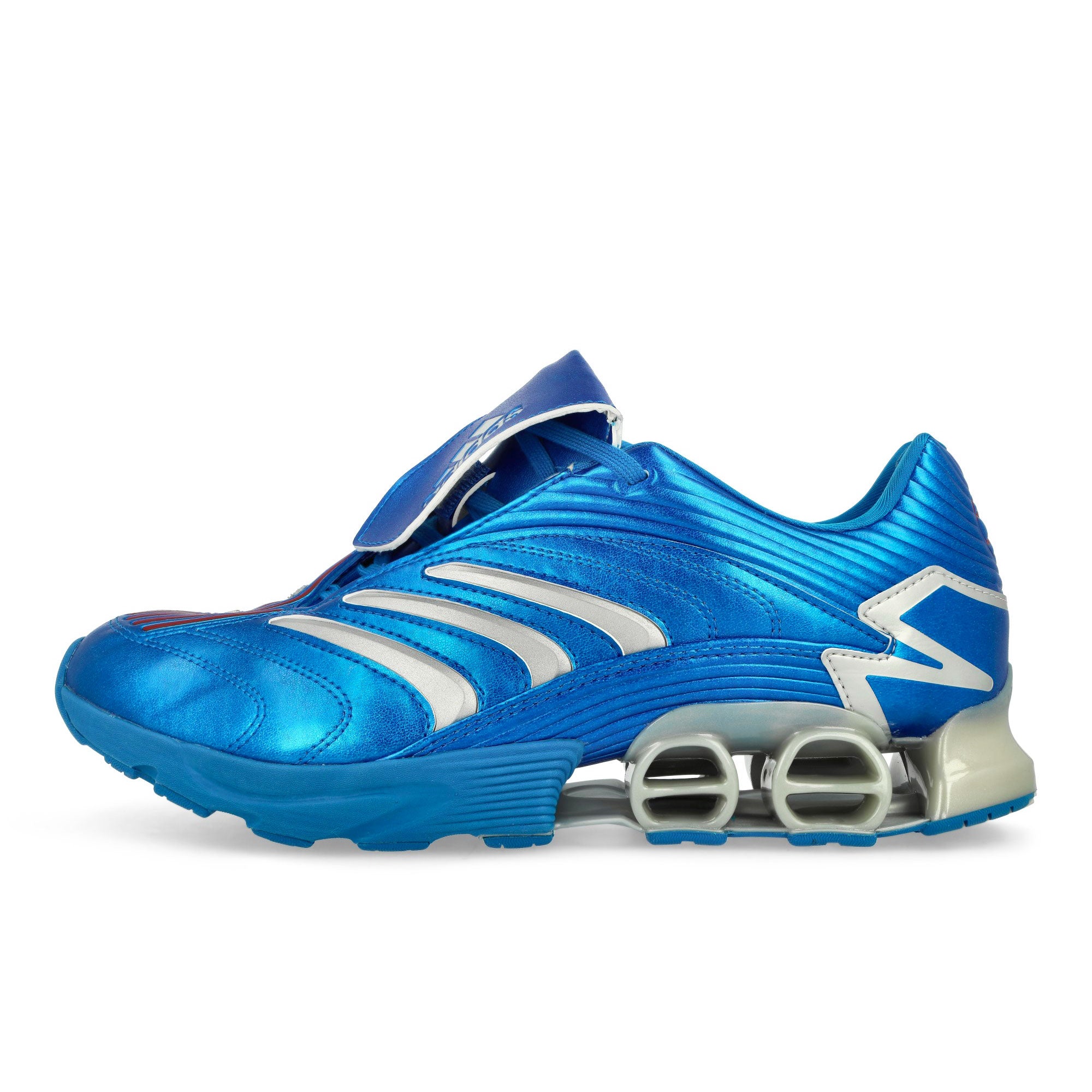 adidas Predator Megaride Shock Blue / Silver Met / Better Scarlet Low Top Sneakers JI3515 | Overkill