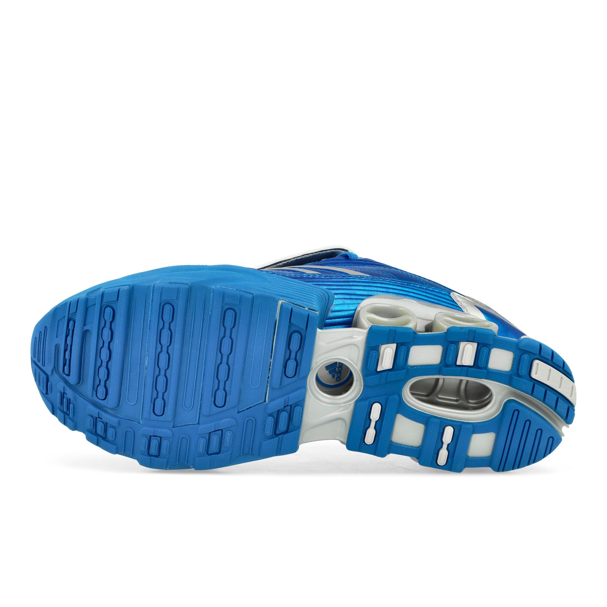 adidas Predator Megaride Shock Blue / Silver Met / Better Scarlet Low Top Sneakers Detail View 1 | Overkill