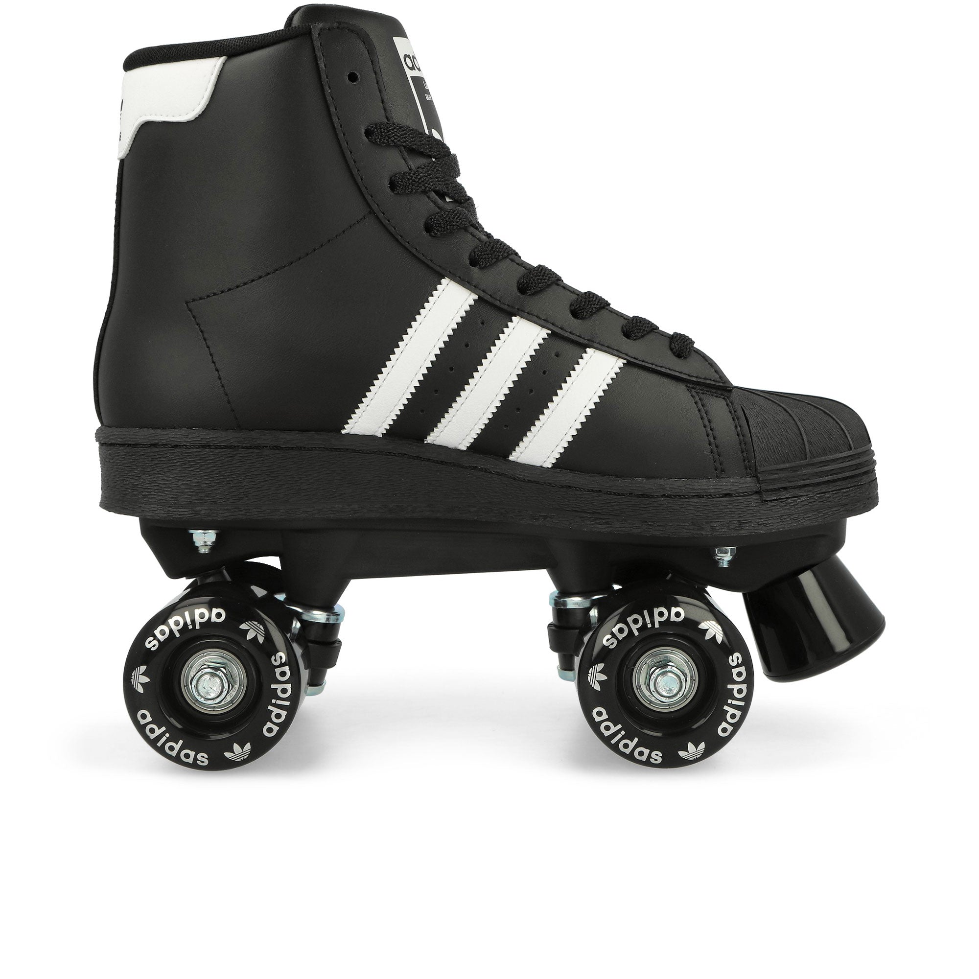 adidas Superstar 82 Skate W Core Black / Footwear White / Silver Metallic High Top Sneakers Silhouette | Overkill