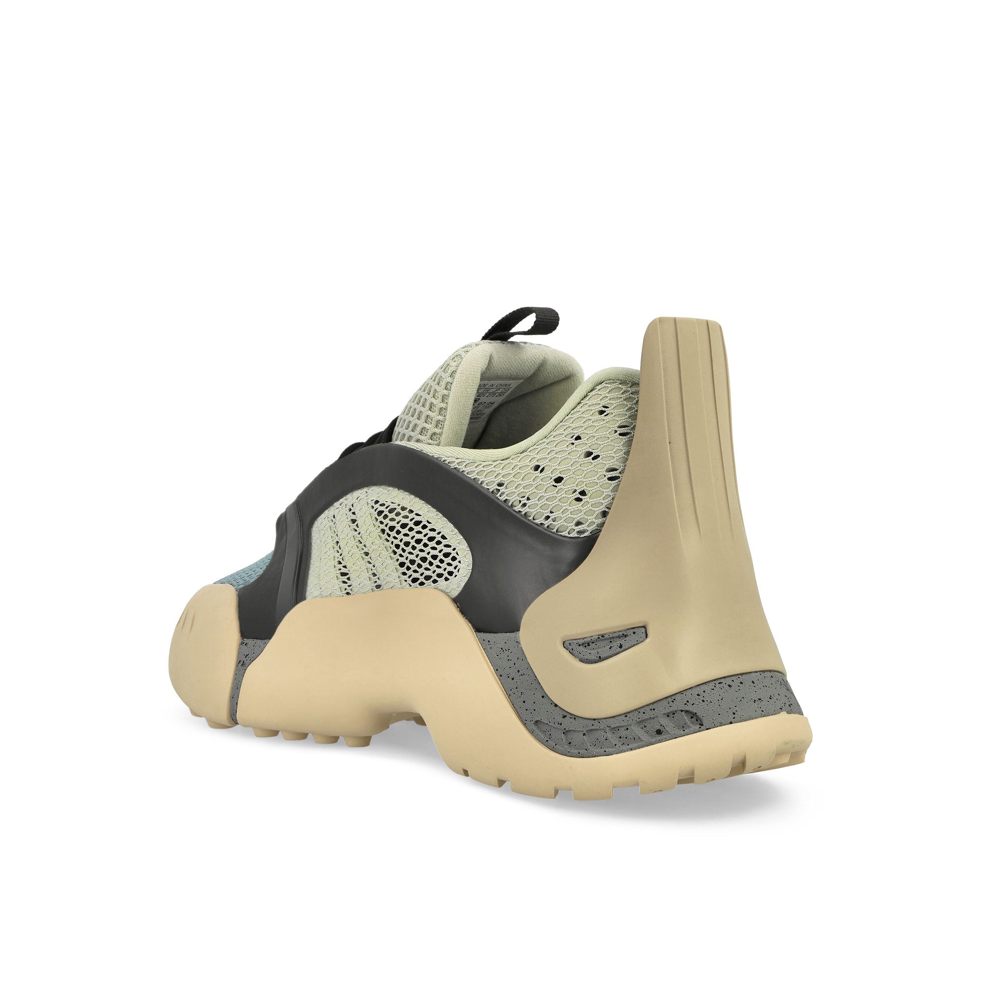 adidas Kouza Ash Silver / Green Earth / Utility Black Low Top Sneakers Material | Overkill