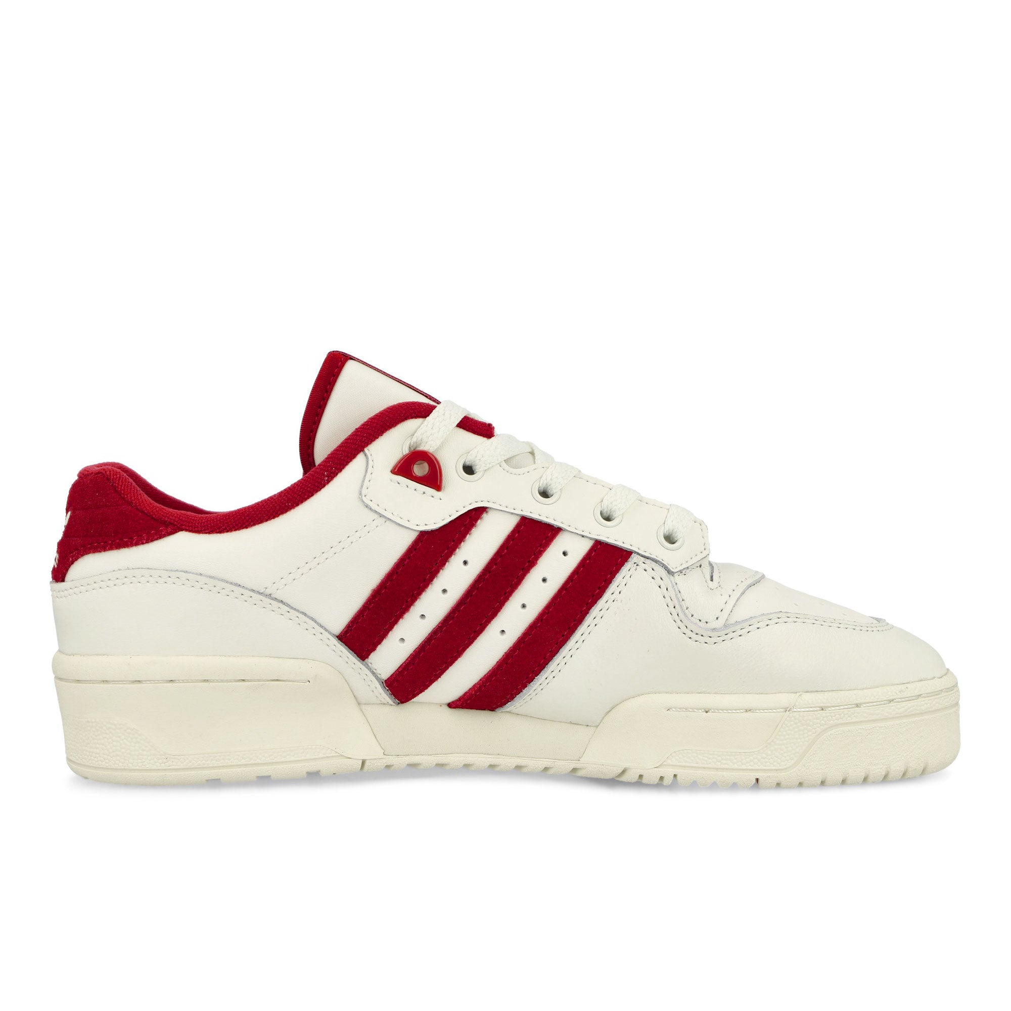 adidas Rivalry Low Core White / Team Victory Red / Off White Low Top Sneakers Silhouette | Overkill