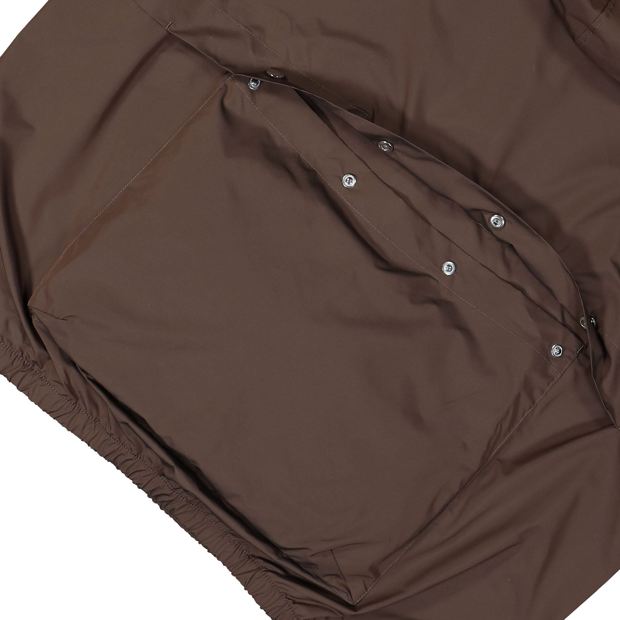 adidas Nylon Anorak Night Brown Windbreaker Detail view 1 | Overkill