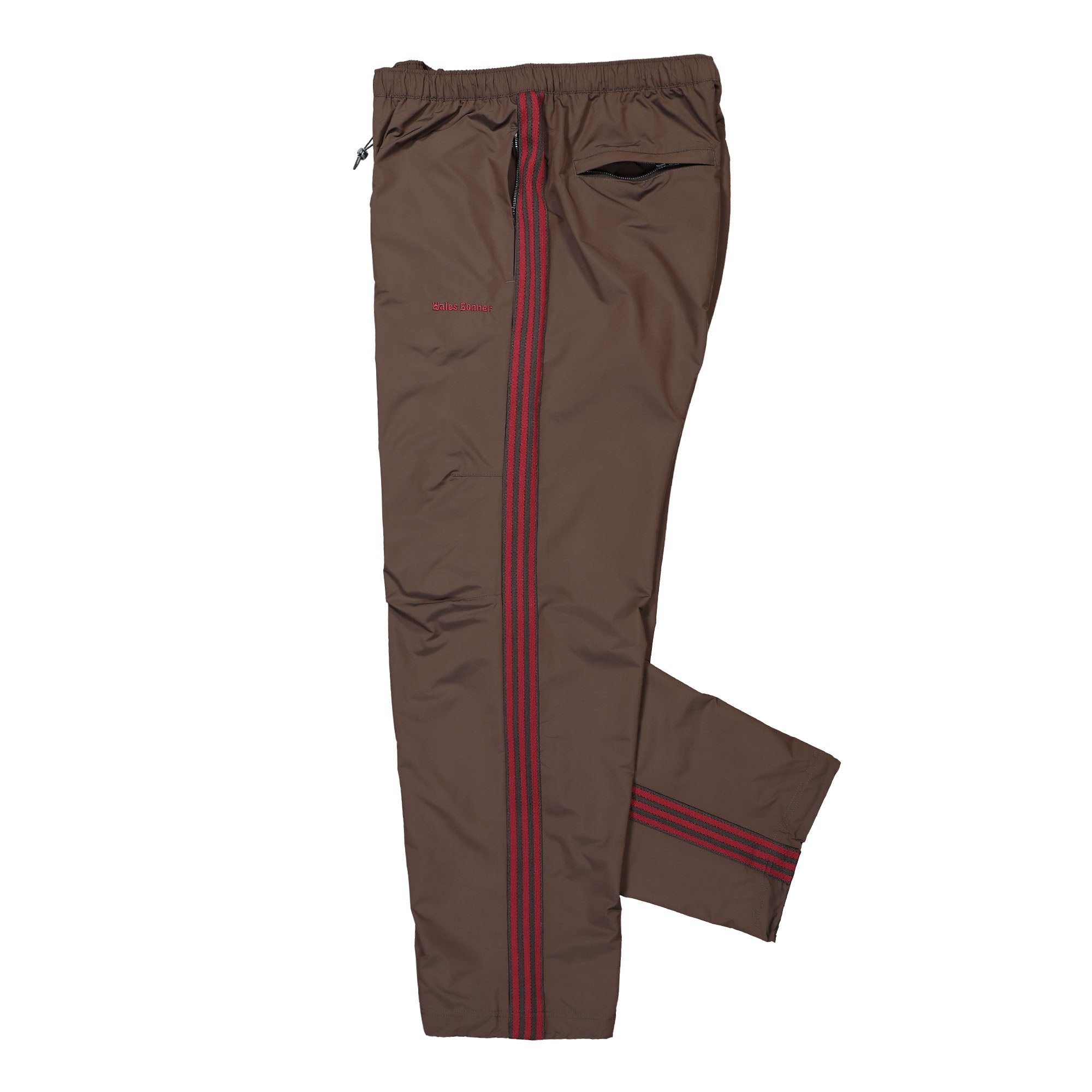 adidas Nylon Track Pant Night Brown Sweat & Track Pants Close-up | Overkill