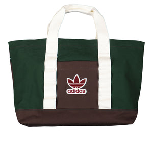 adidas Clot Tote Bag Green Night / Dark Brown Tote Bags & Shoppers JL7887 | Overkill