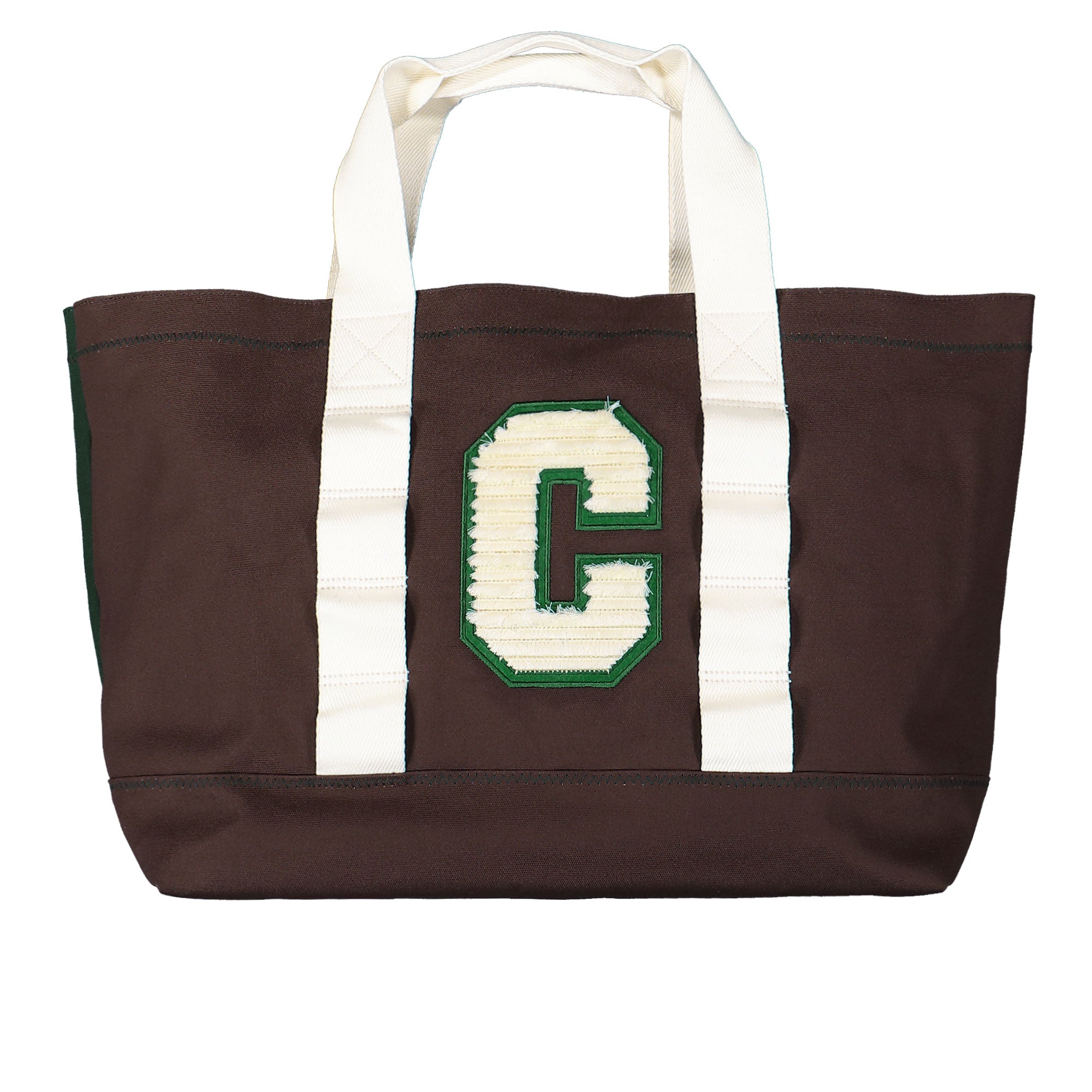 adidas Clot Tote Bag Green Night / Dark Brown Tote Bags & Shoppers JL7887 Close-up | Overkill