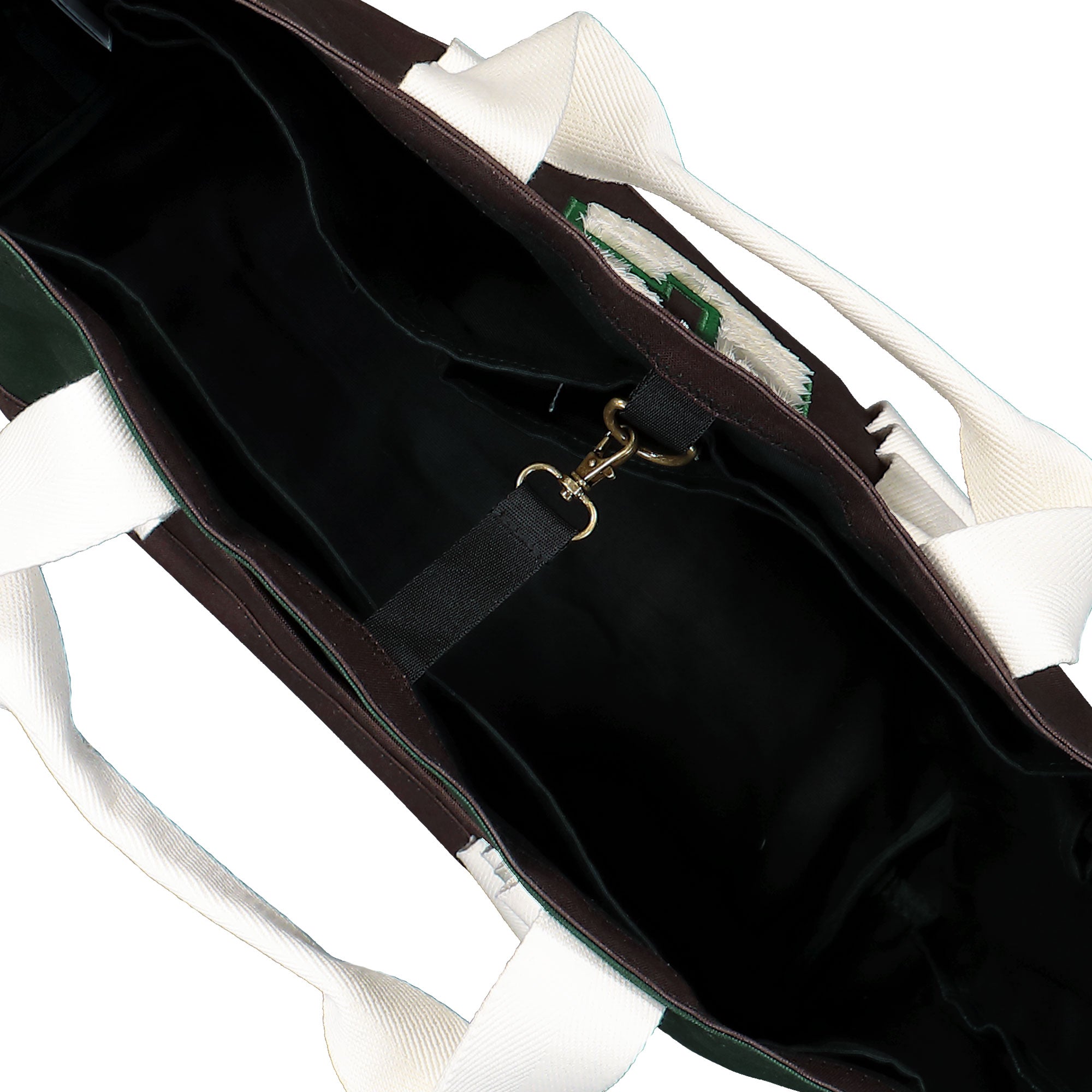 adidas Clot Tote Bag Green Night / Dark Brown Tote Bags & Shoppers JL7887 Detail View 1 | Overkill