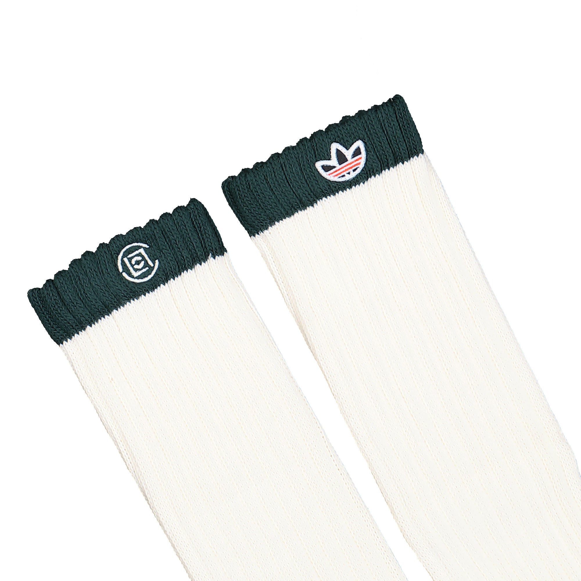 Clot x adidas Long Socks Cream White Socks JL7888 Detailfoto | Overkill