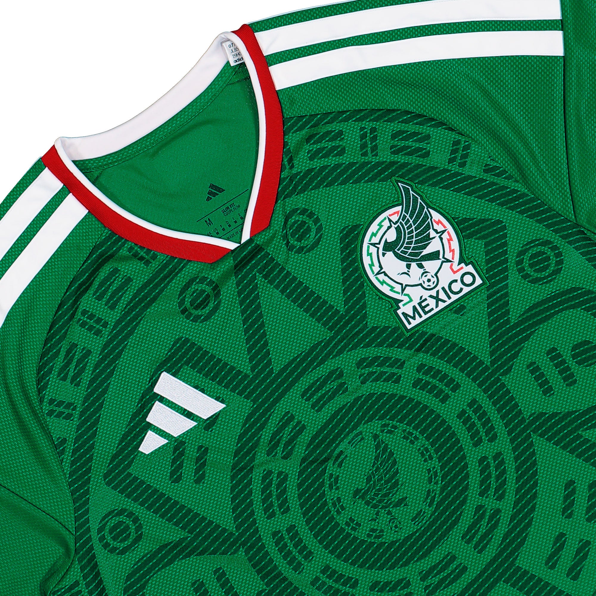 adidas FMF Mexico Home Jersey Bold Green Trikot JL8580 Detailfoto | Overkill