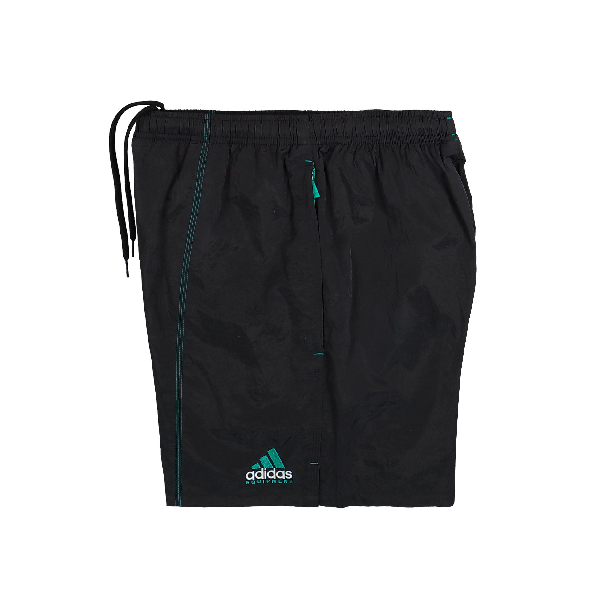 adidas Equipment Woven Short Black Shorts Close-up | Overkill