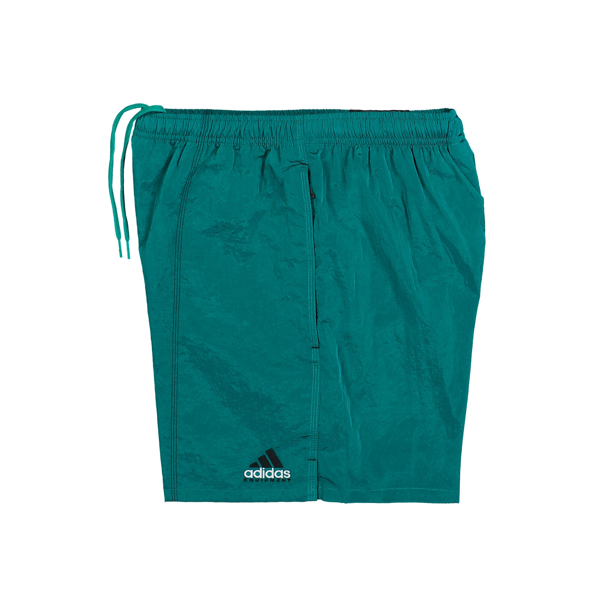 adidas Equipment Woven Short Equipment Green Shorts Close-up | Overkill