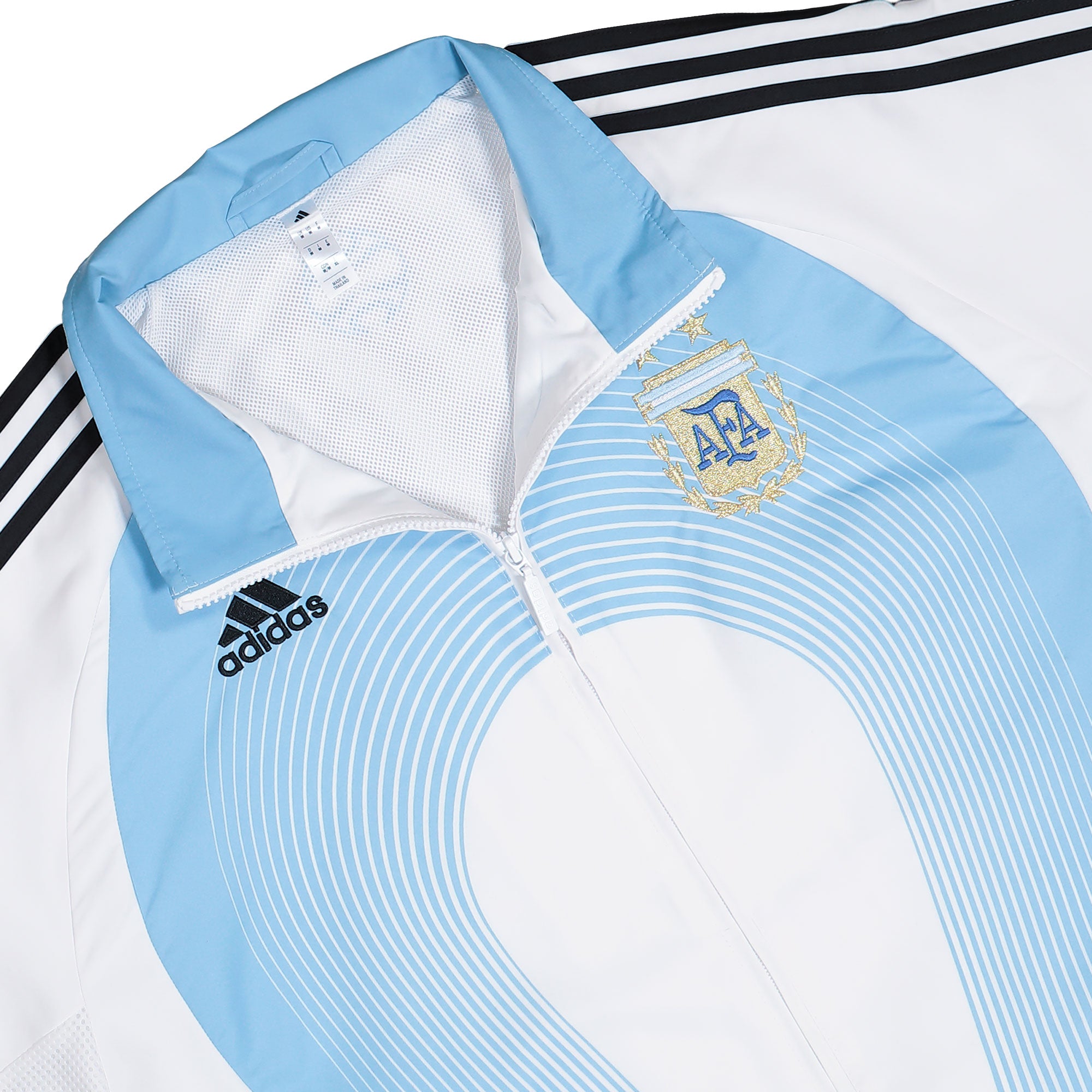 adidas AFA Argentina Home Track Top 06 White Track Jackets JM1091 Detailfoto | Overkill