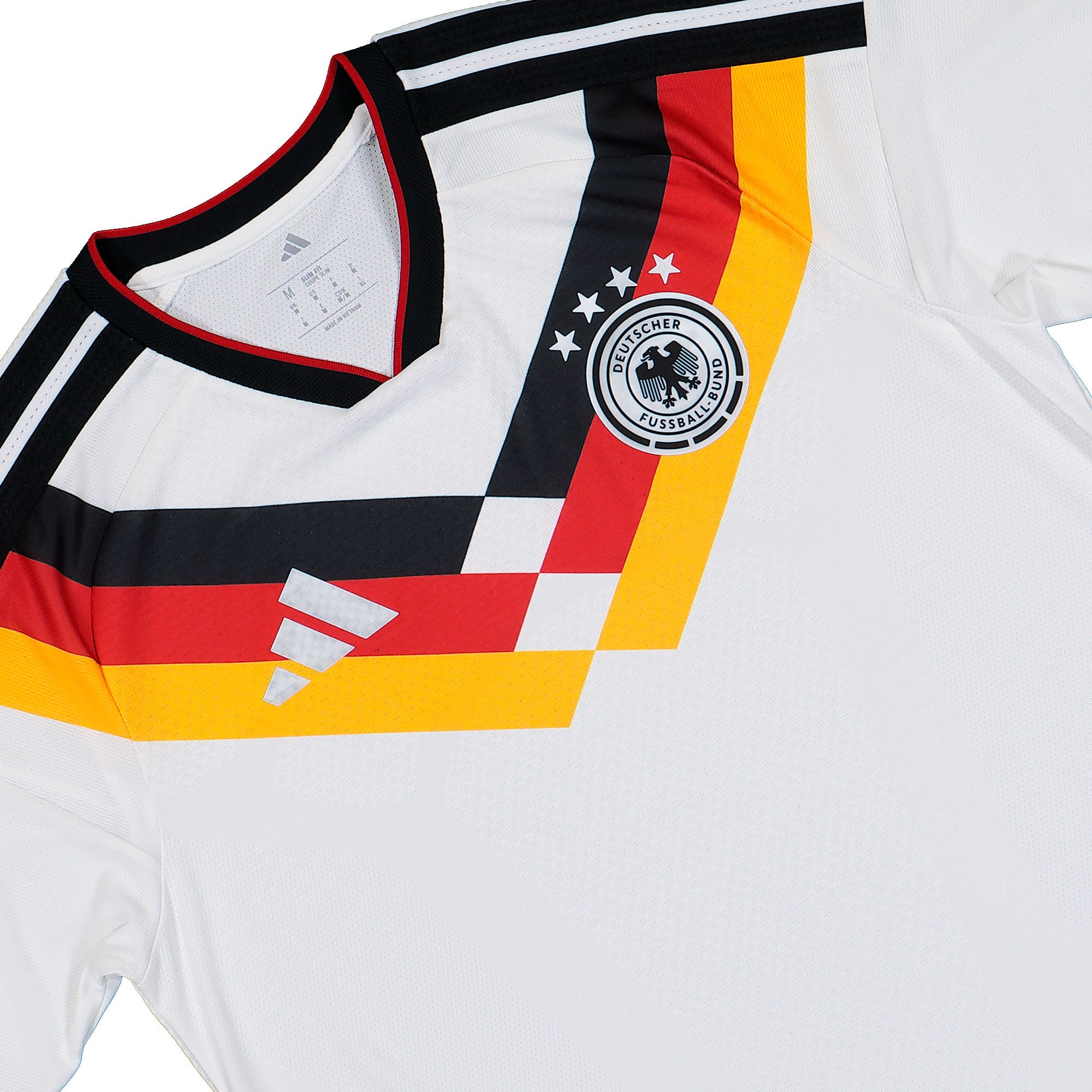 adidas DFB Germany Authentic LS Home Jersey White Trikot JM1336 Detailfoto | Overkill
