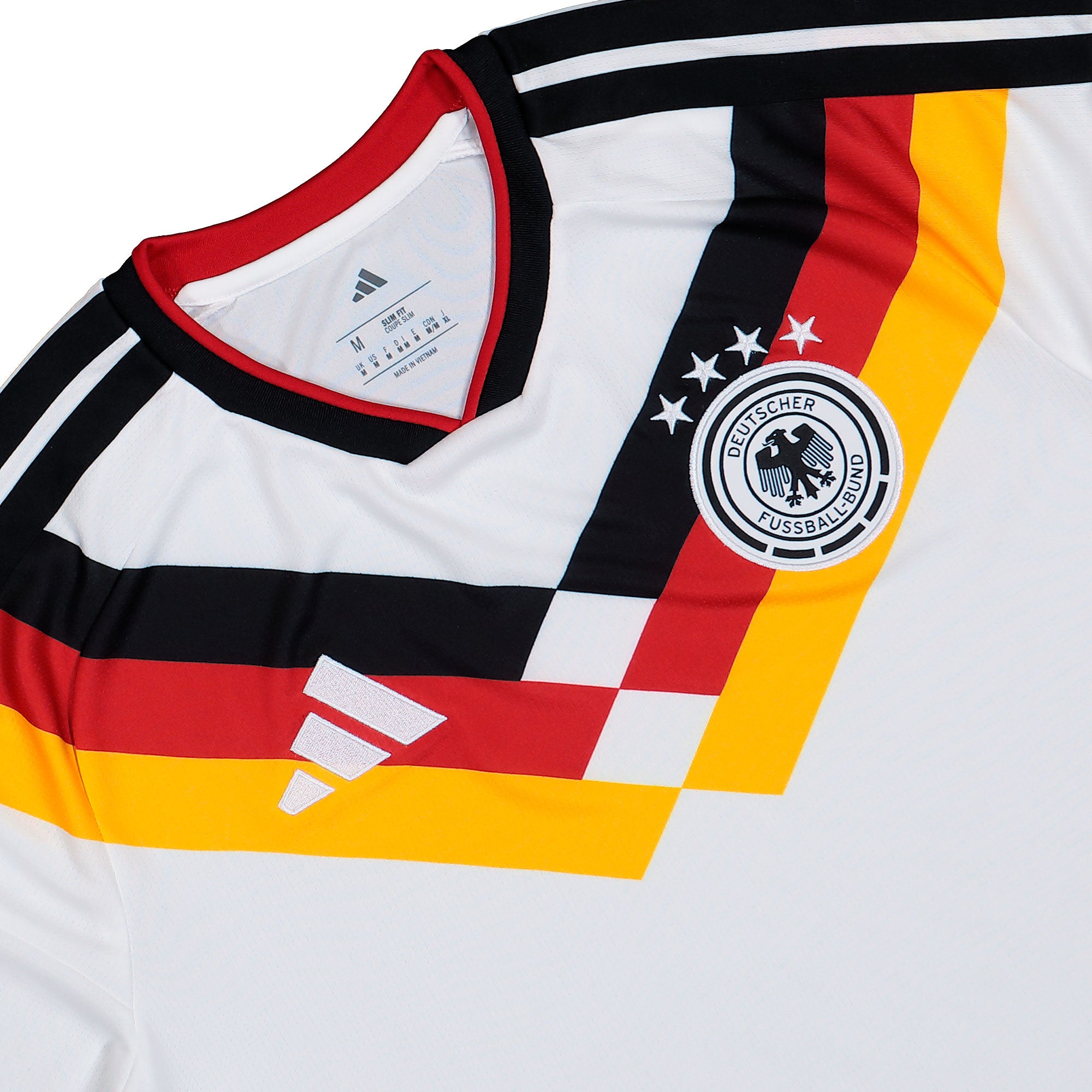 adidas DFB Germany LS Home Jersey White Longsleeves JM1380 Detailfoto | Overkill