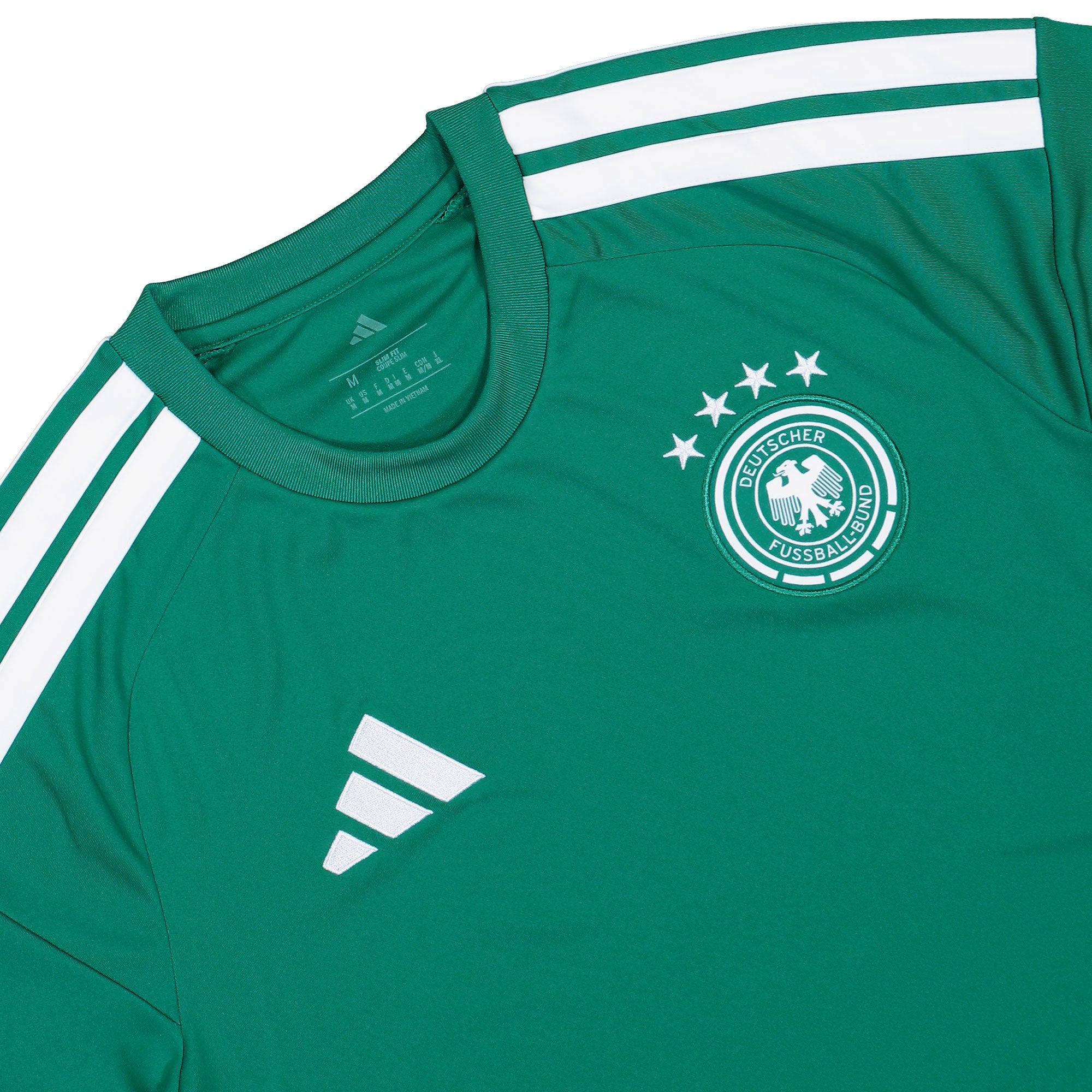 adidas DFB Germany Goalkeeper LS Home Jersey Active Green Trikot JM3716 Detailfoto | Overkill