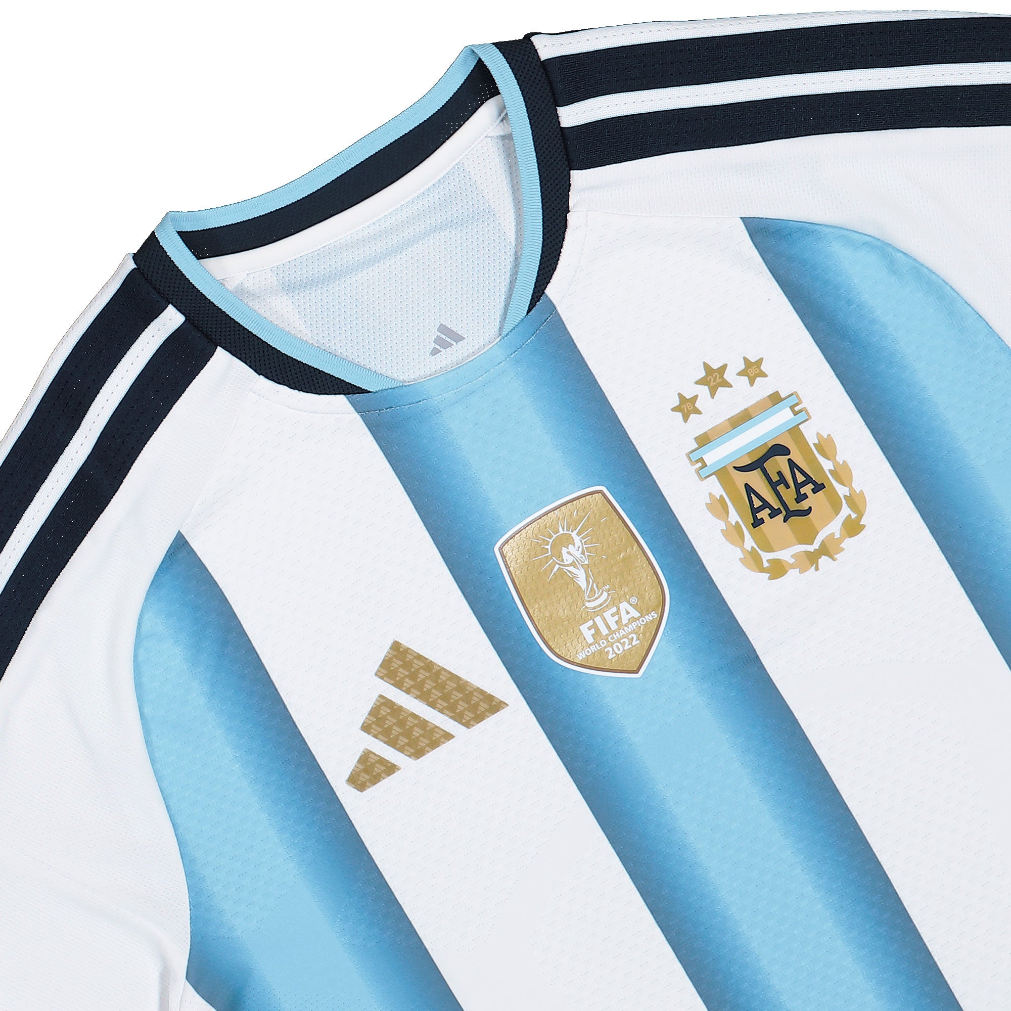 adidas AFA Argentina Authentic Home Jersey White / Icey Blue / Light Blue Trikot JM5897 Detailfoto | Overkill