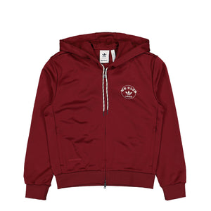 adidas Track Hoodie Collegiate Burgundy Hoodies JM8298 | Overkill