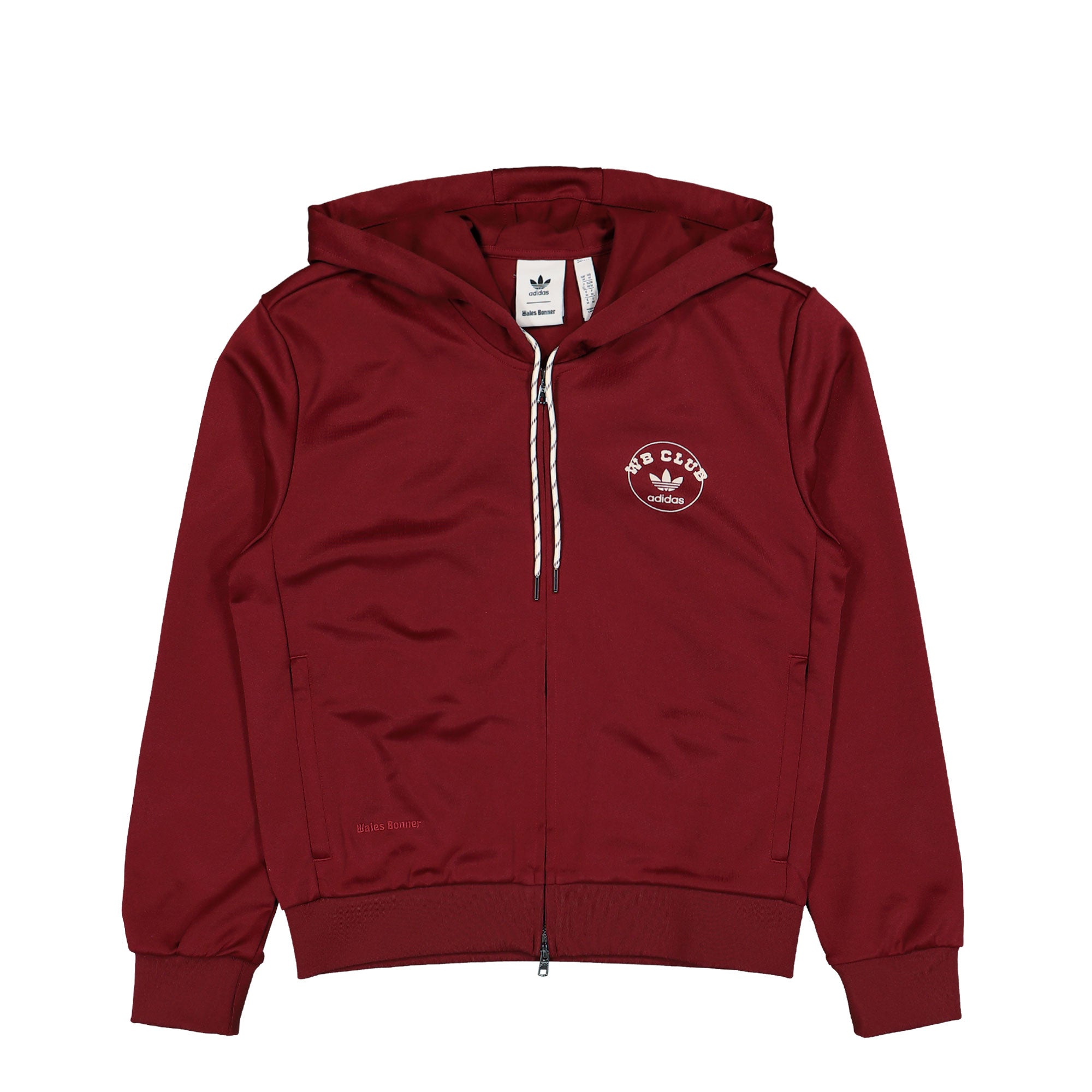 adidas Track Hoodie Collegiate Burgundy Hoodies JM8298 | Overkill