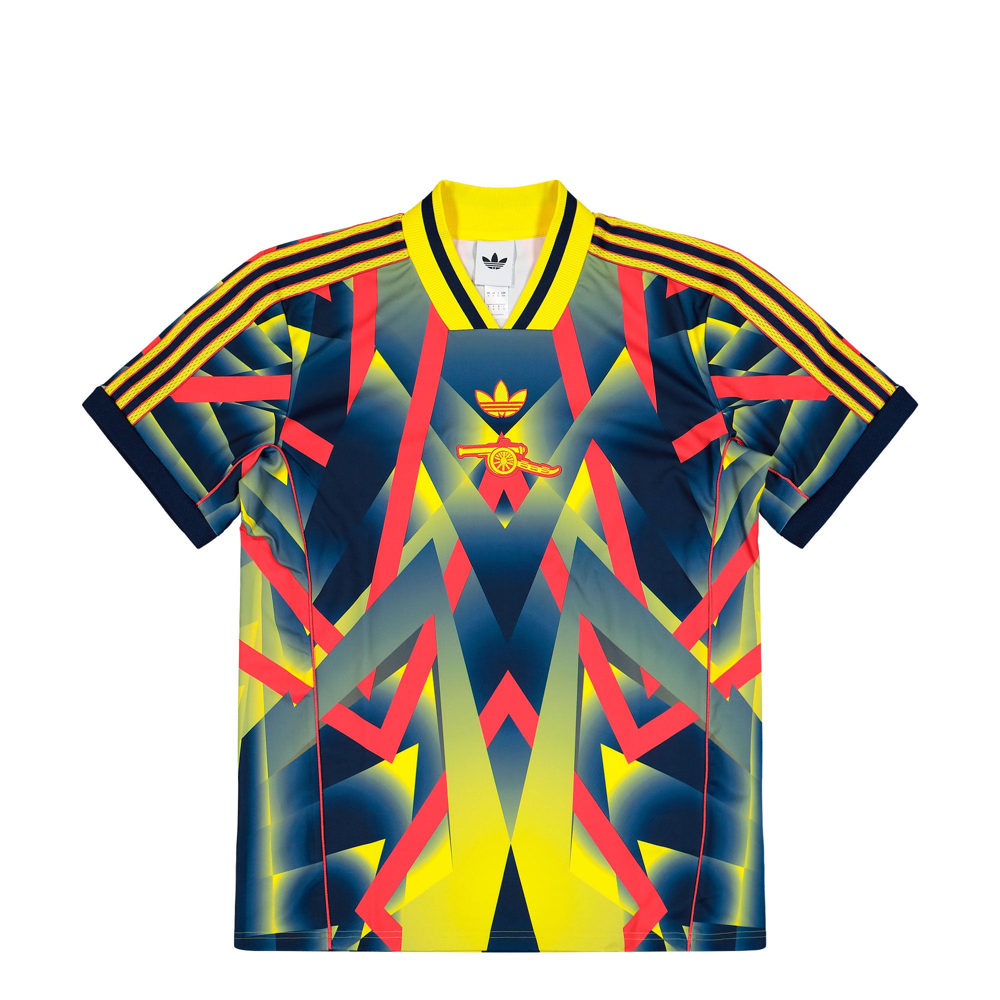 adidas Arsenal FC LF Jersey Yellow / Pure Ruby / Night Indigo T-Shirt JM9388 | Overkill