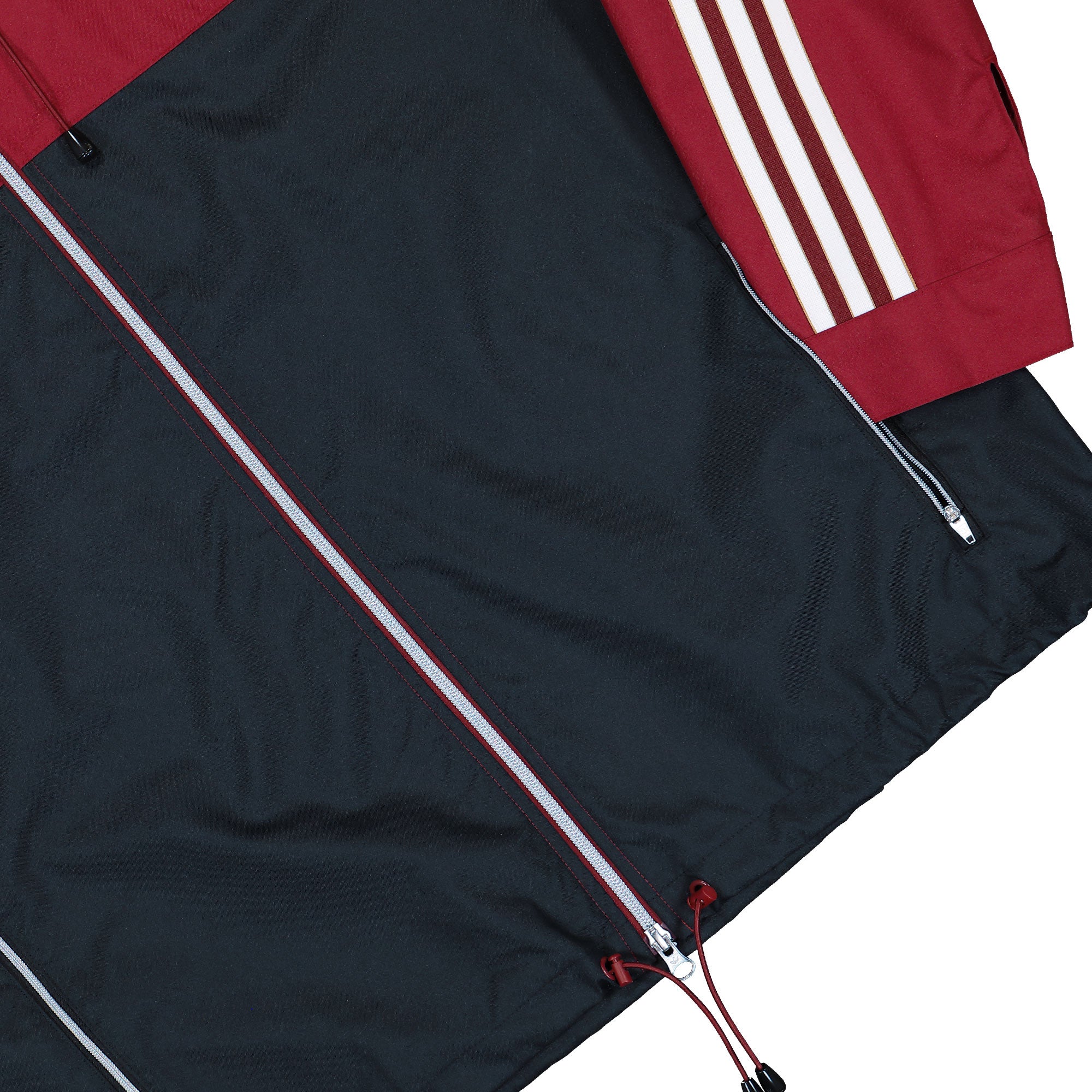 adidas FC Arsenal Icon Parka Team Coll Burgundy 2 / Black Parkas JM9394 Detail View 1 | Overkill